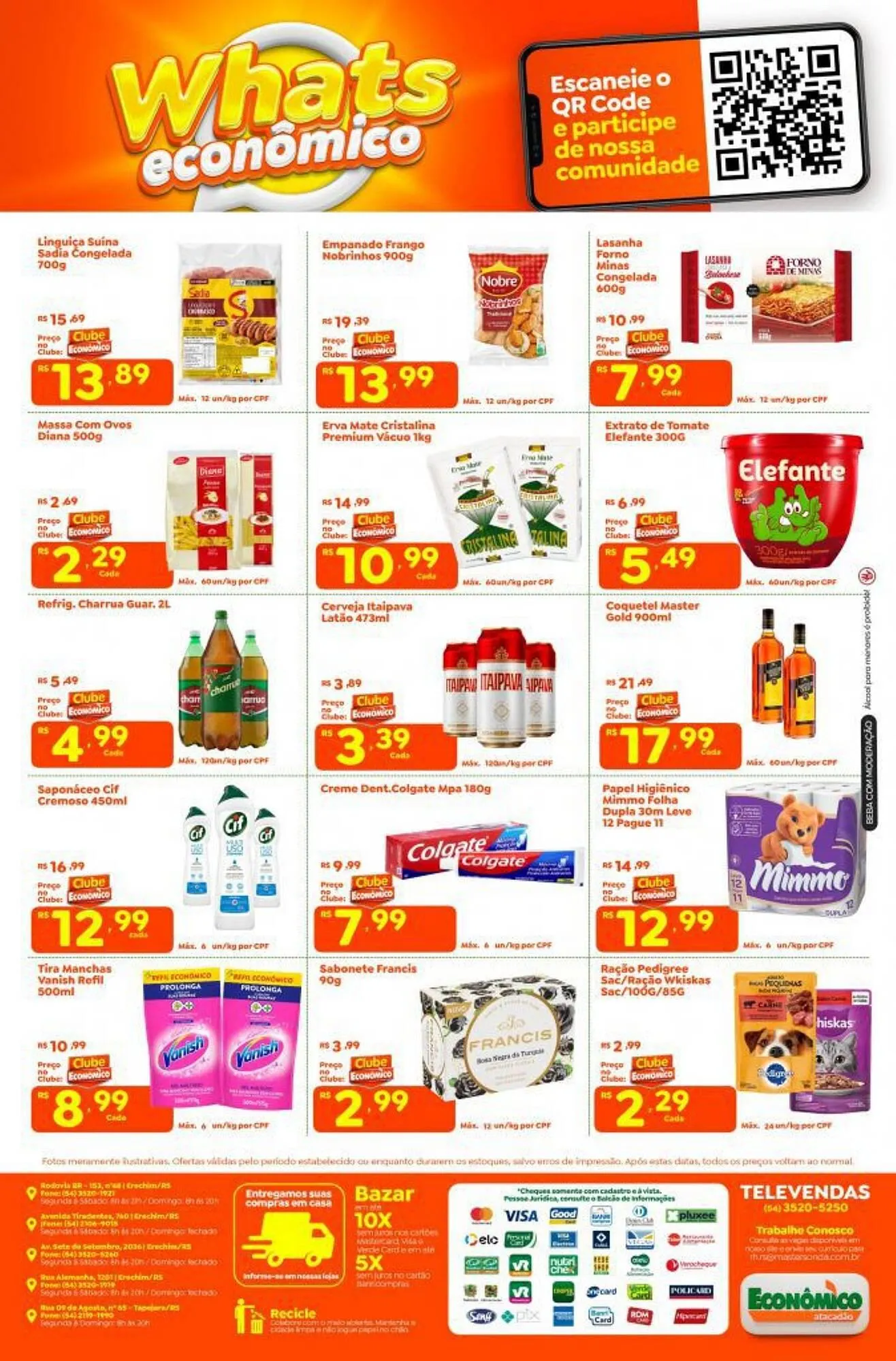 Encarte de Catálogo Econômico Atacadão 10 de dezembro até 12 de dezembro 2025 - Pagina 2