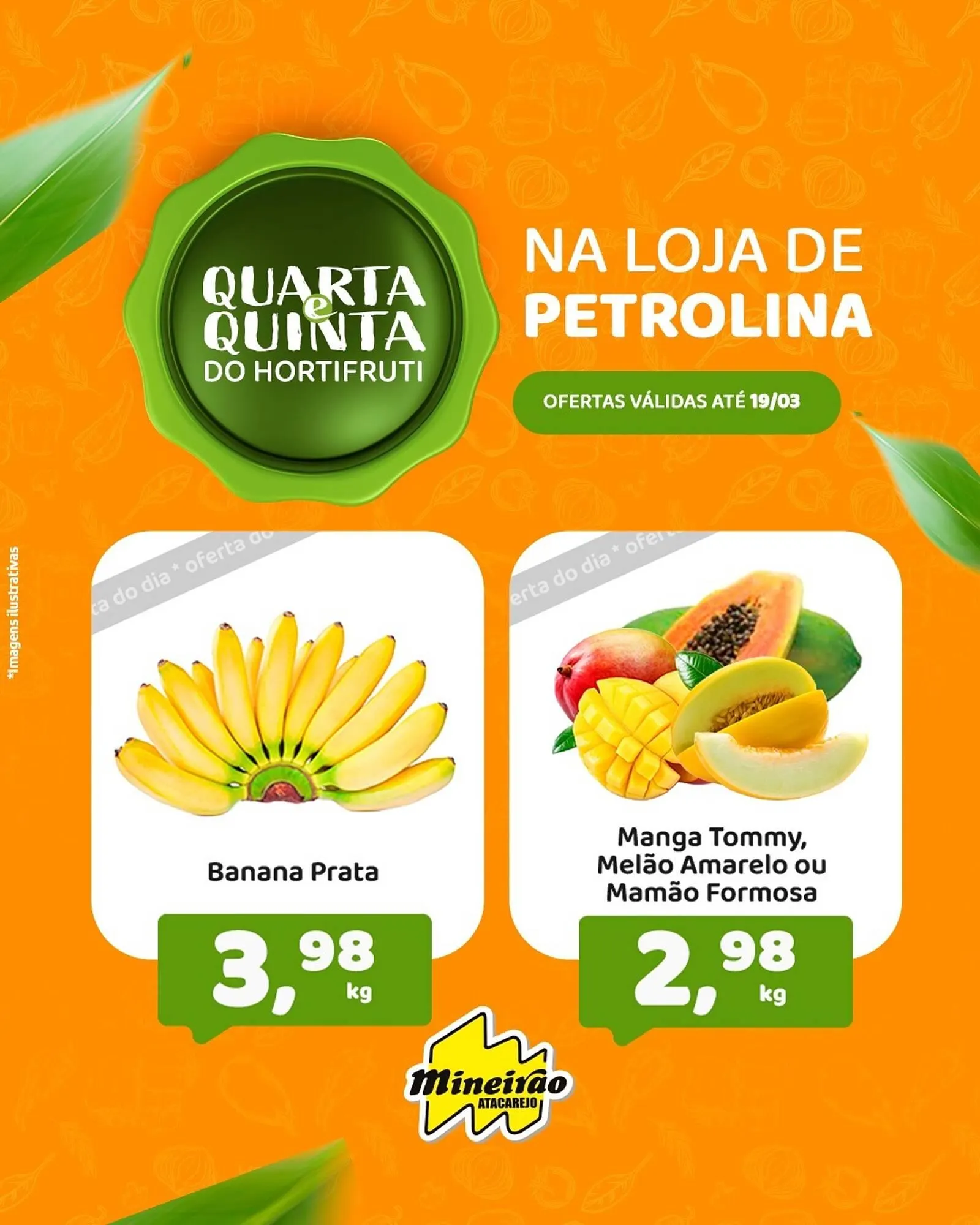 Encarte de Folheto Mineirão Atacarejo 18 de março até 19 de março 2026 - Pagina 1