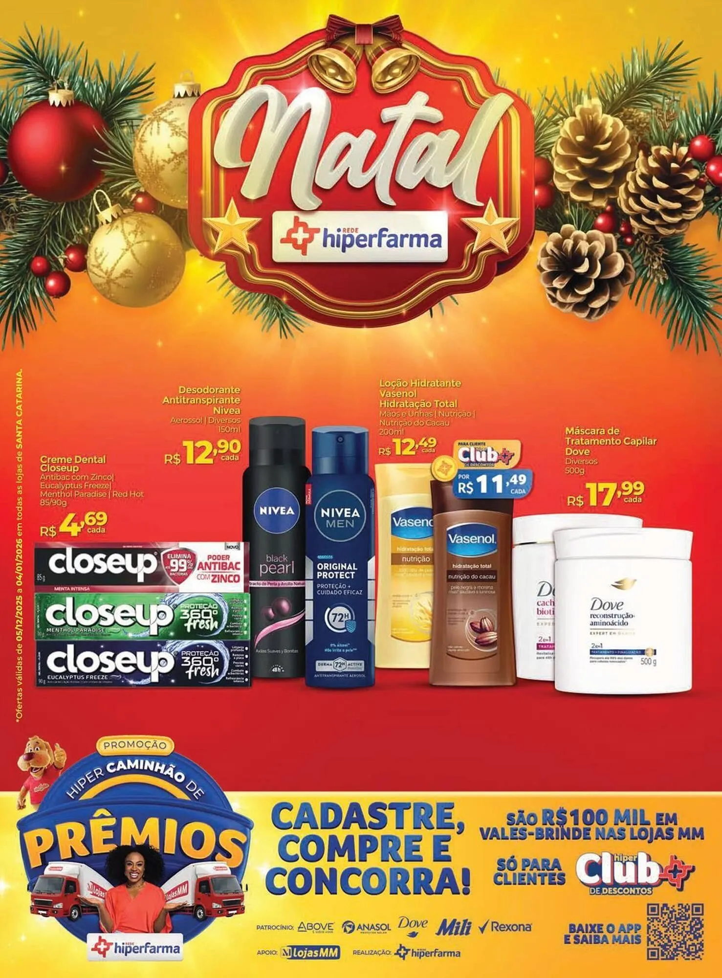 Encarte de Catálogo Hiper Farma 5 de dezembro até 4 de janeiro 2026 - Pagina 1