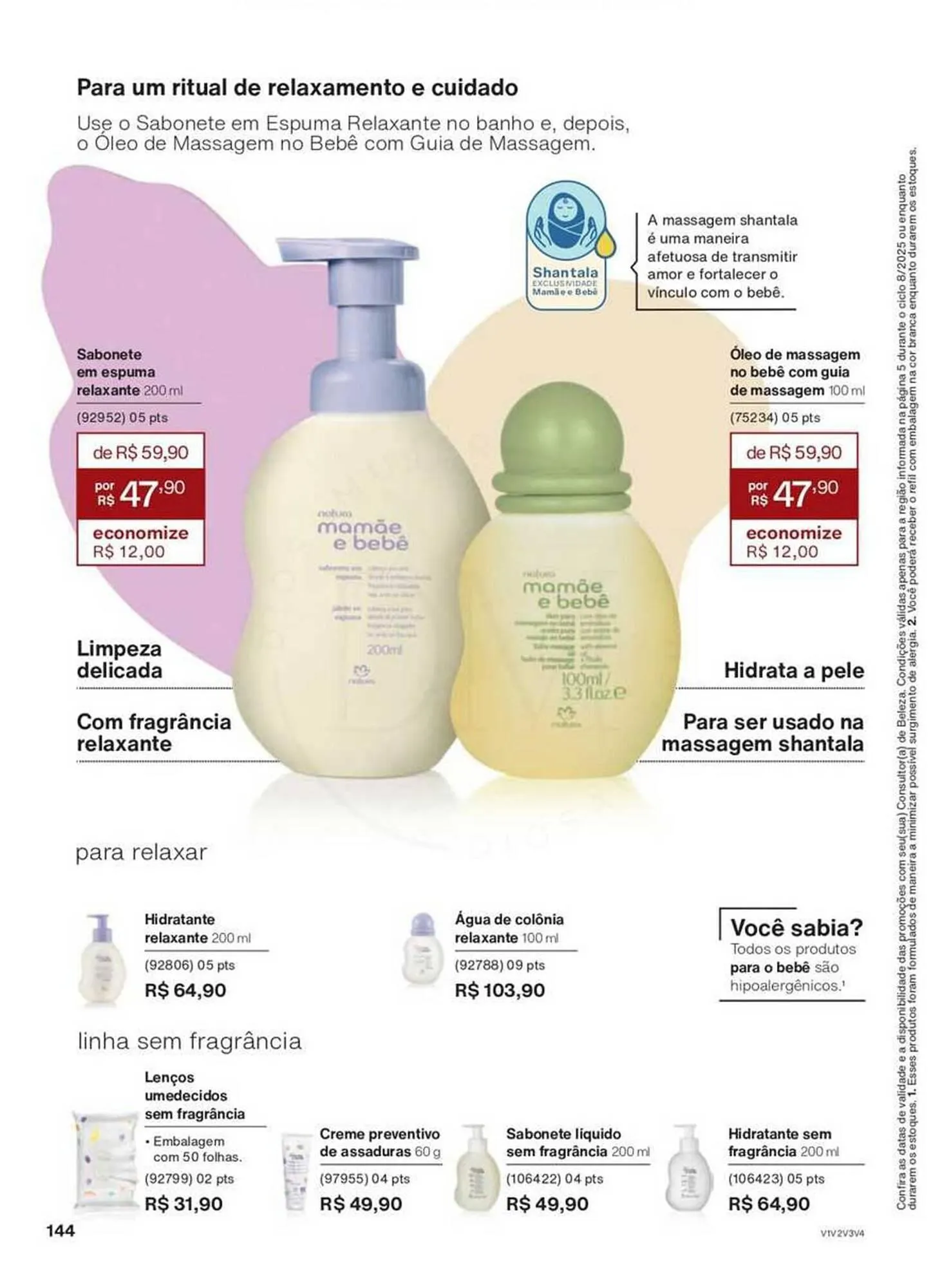 Encarte de Catálogo Natura 24 de abril até 30 de maio 2025 - Pagina 144