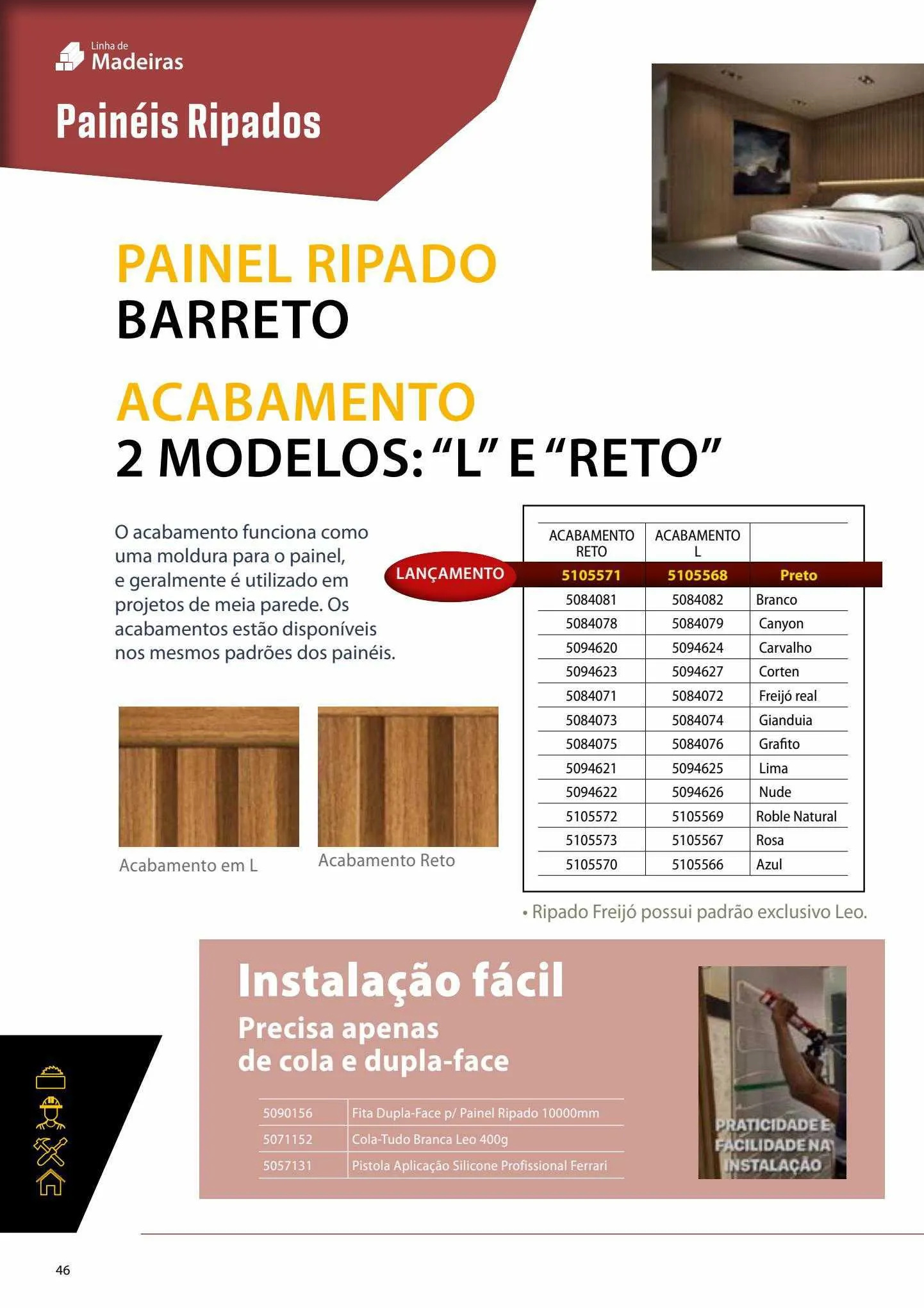 Encarte de Leo Madeiras Ofertas 11 de maio até 23 de julho 2023 - Pagina 46