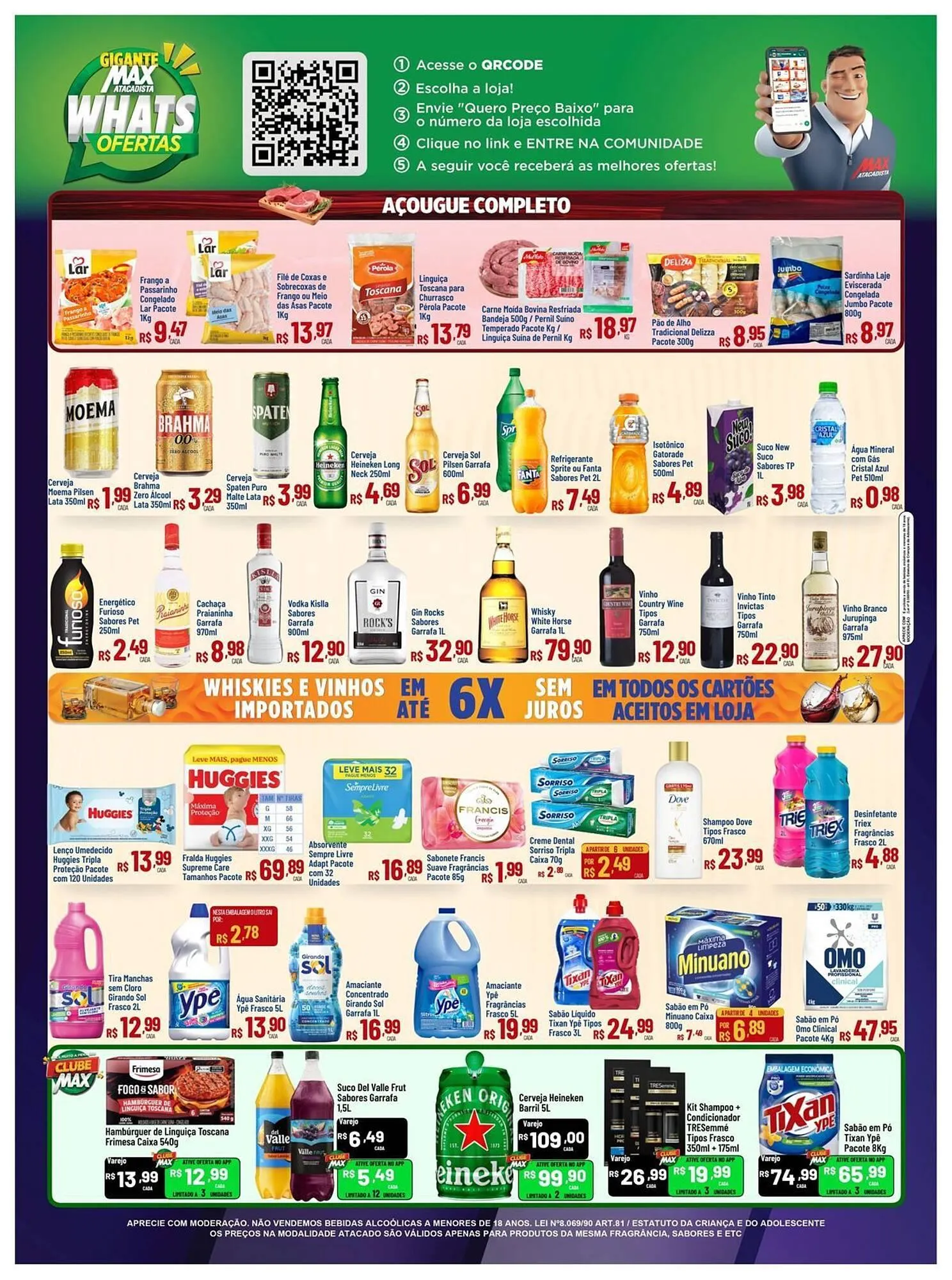 Encarte de Encarte Max Atacadista 7 de novembro até 9 de novembro 2025 - Pagina 3