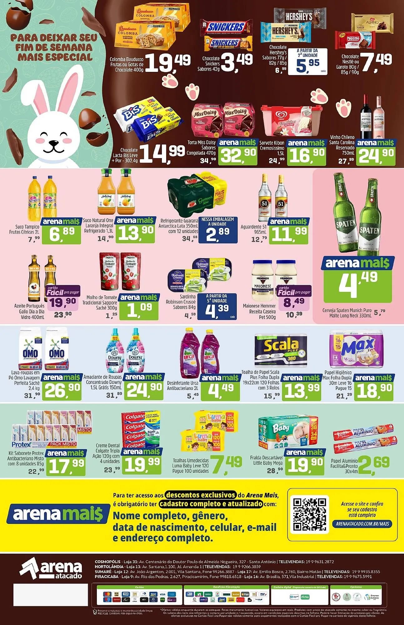 Encarte de Folheto Arena Atacado 3 de abril até 5 de abril 2026 - Pagina 2