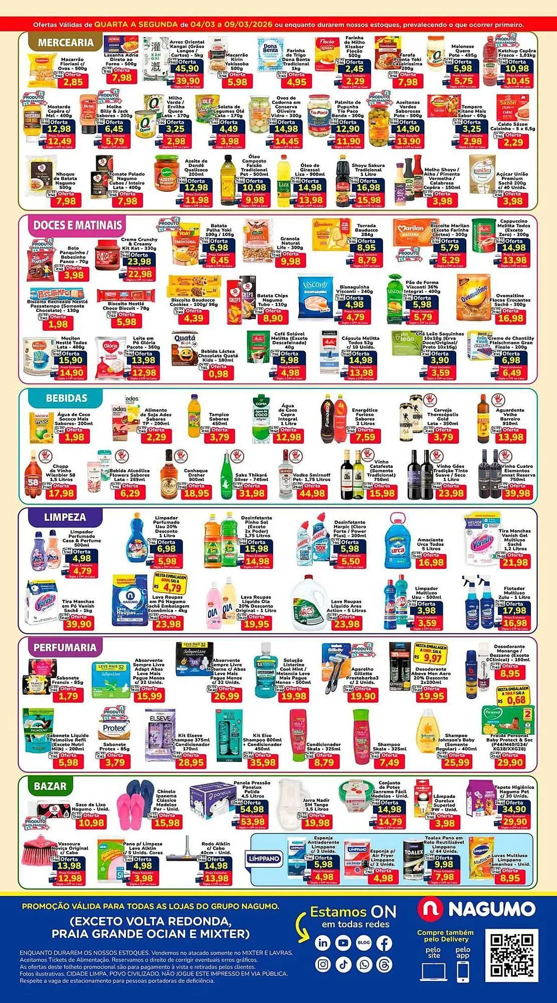 Encarte de Folheto Nagumo 4 de março até 9 de março 2026 - Pagina 2