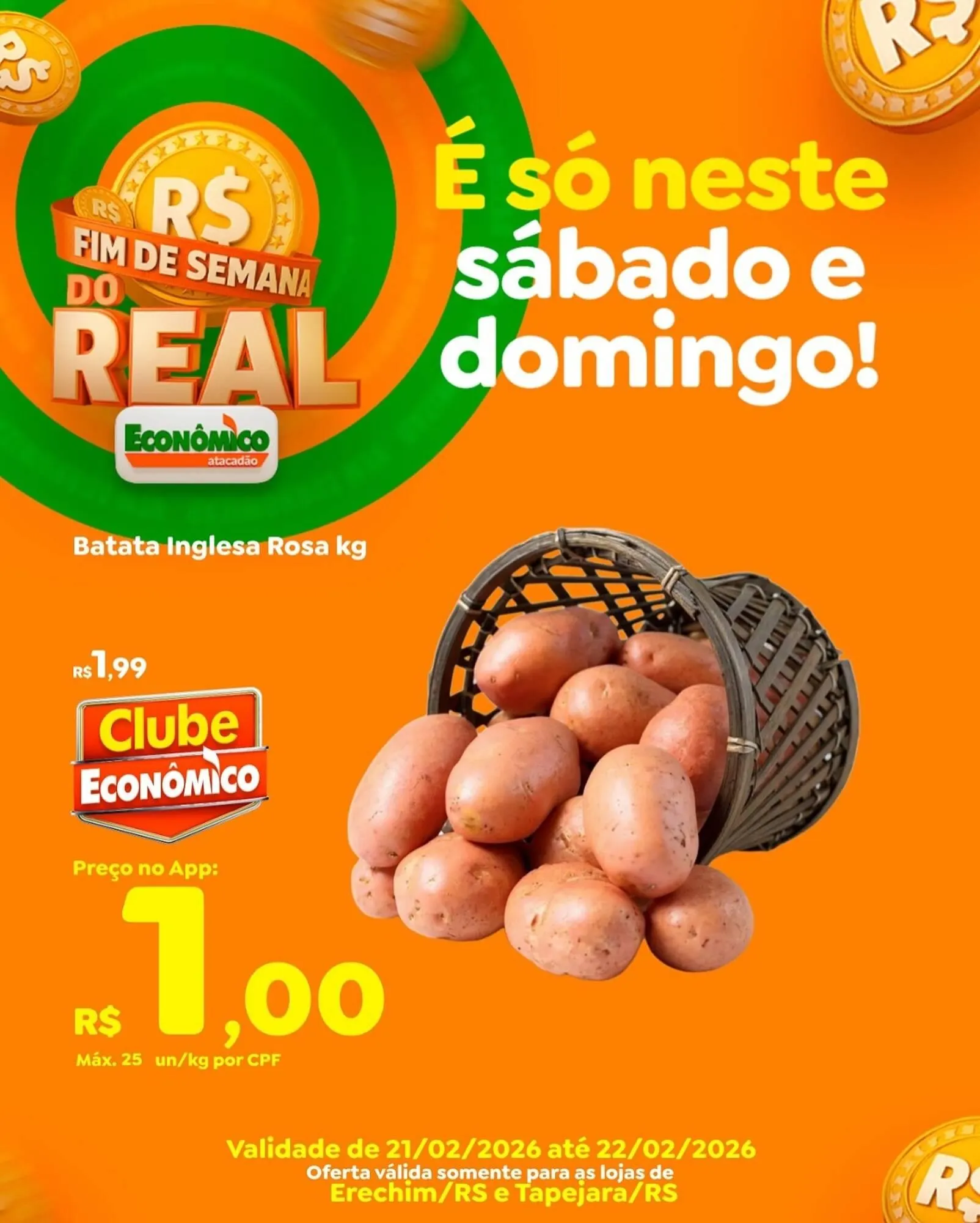 Encarte de Catálogo Econômico Atacadão 21 de fevereiro até 22 de fevereiro 2026 - Pagina 3