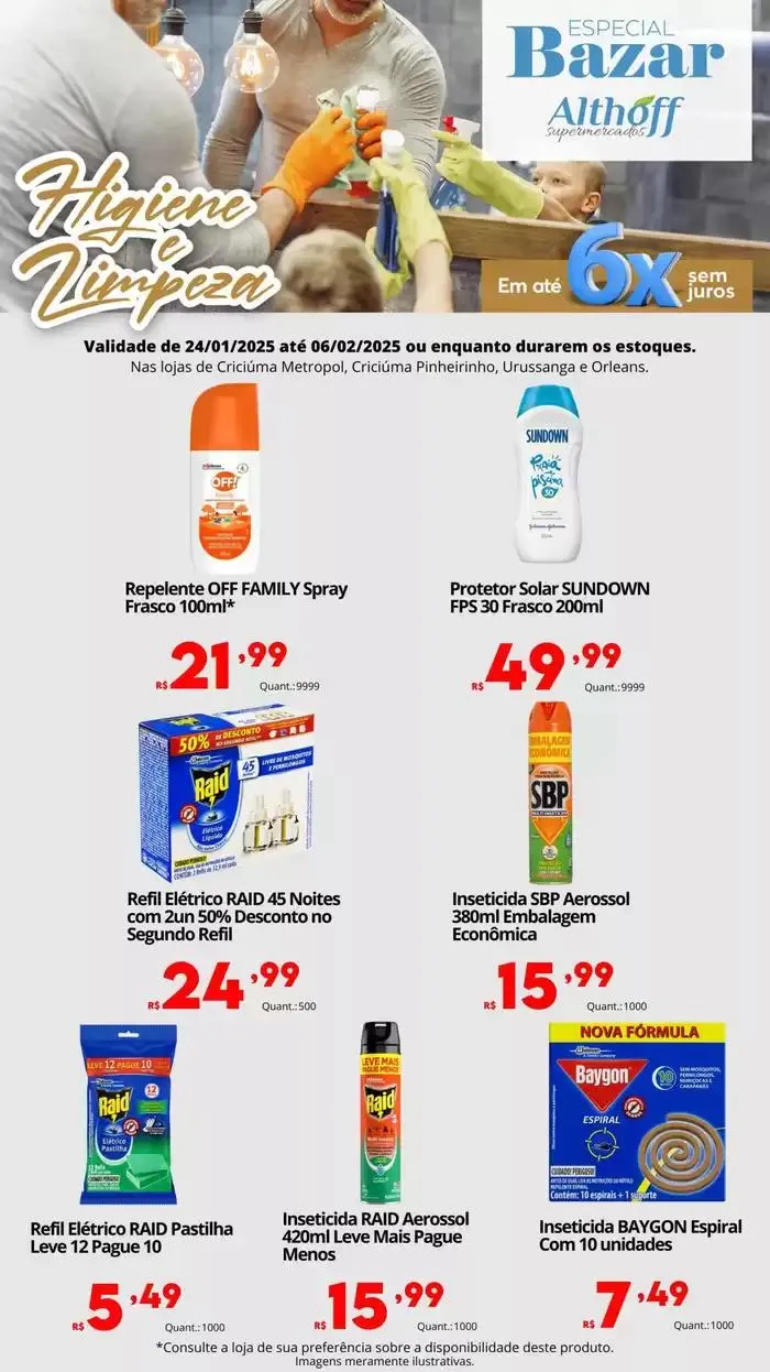 Encarte de Encarte Bazar - IN. 24 de janeiro até 6 de fevereiro 2025 - Pagina 10