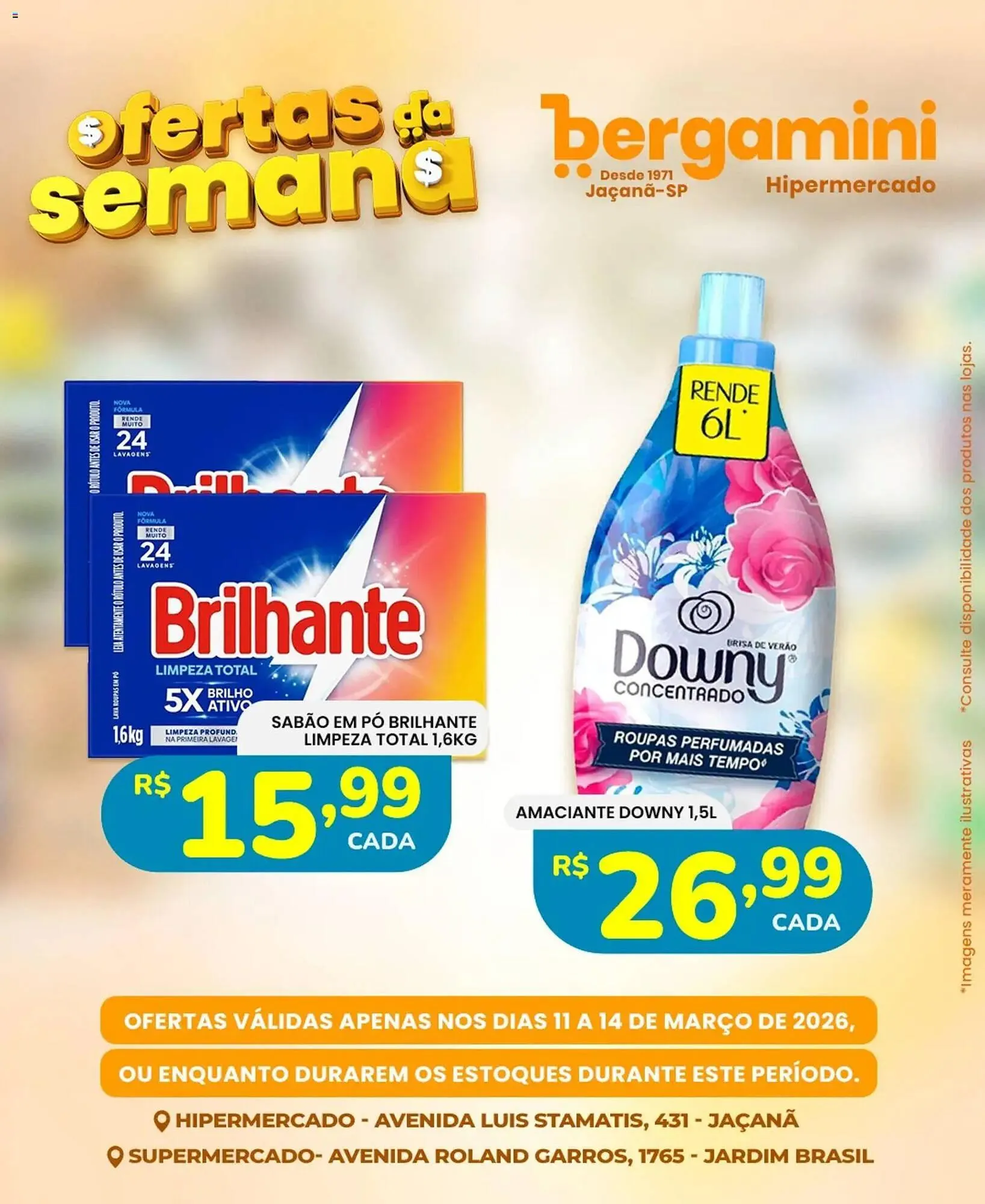 Encarte de Catálogo Supermercado Bergamini 11 de março até 14 de março 2026 - Pagina 11
