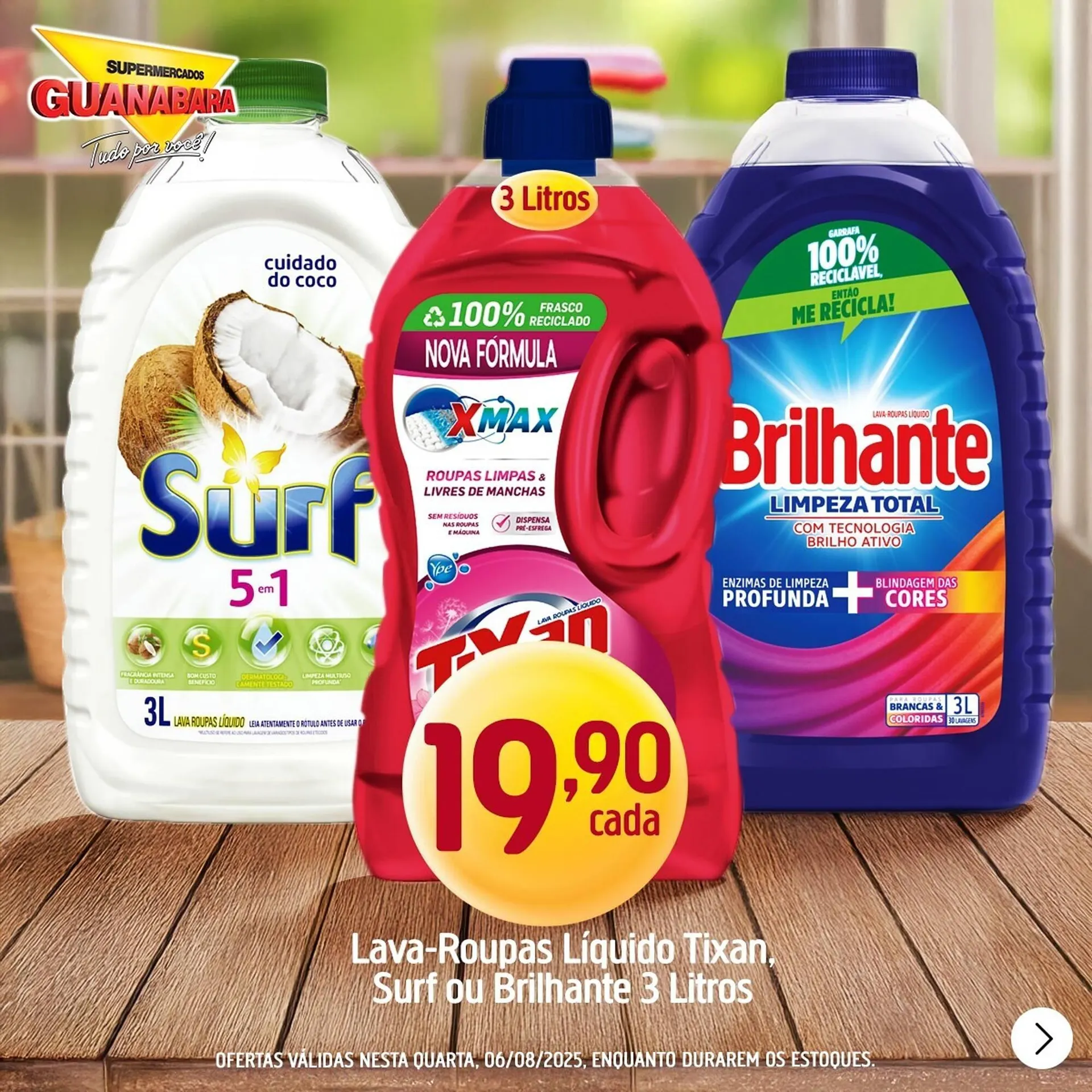 Encarte de Catálogo Supermercados Guanabara 6 de agosto até 6 de agosto 2025 - Pagina 4