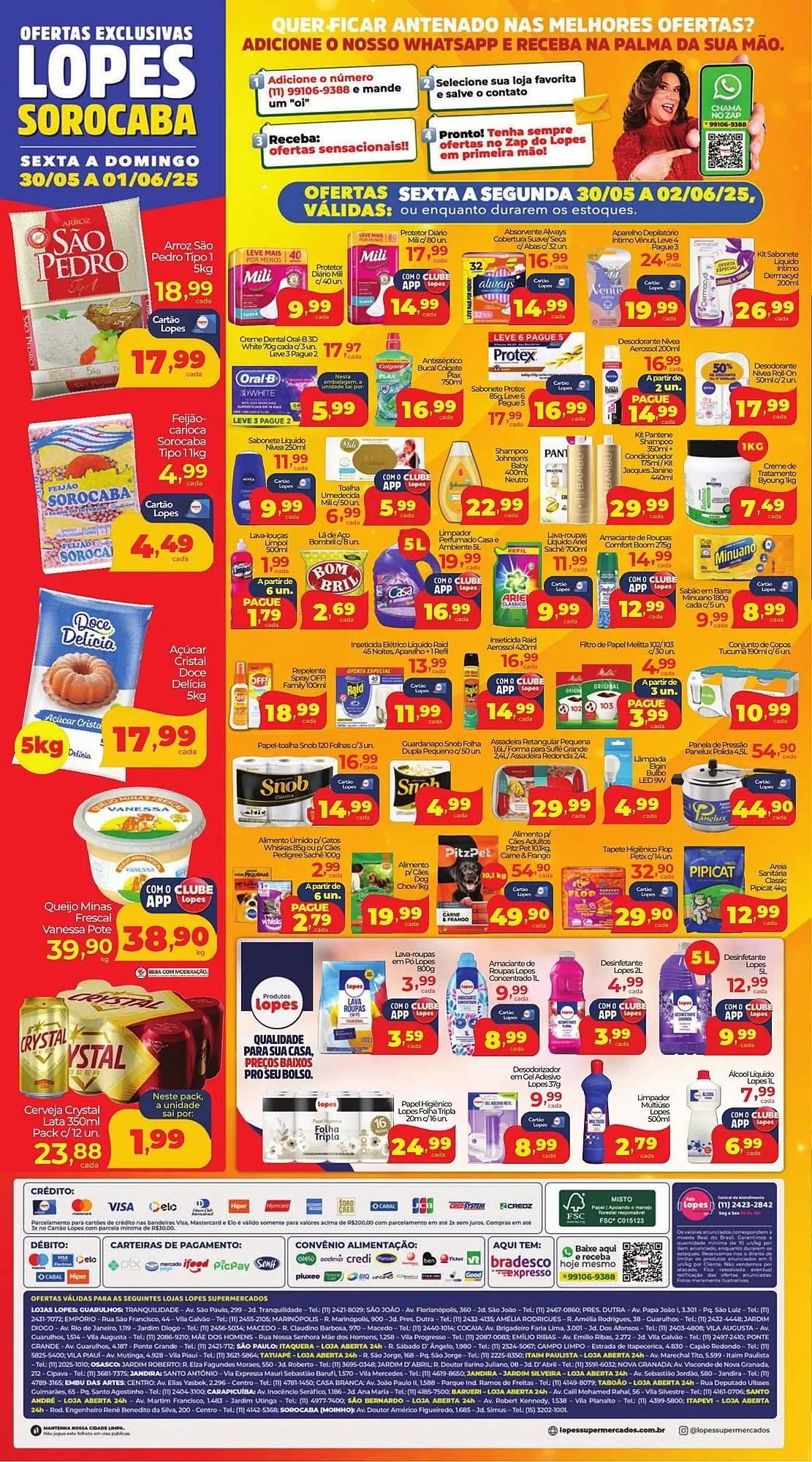 Encarte de Catálogo Lopes Supermercados 30 de maio até 1 de junho 2025 - Pagina 4