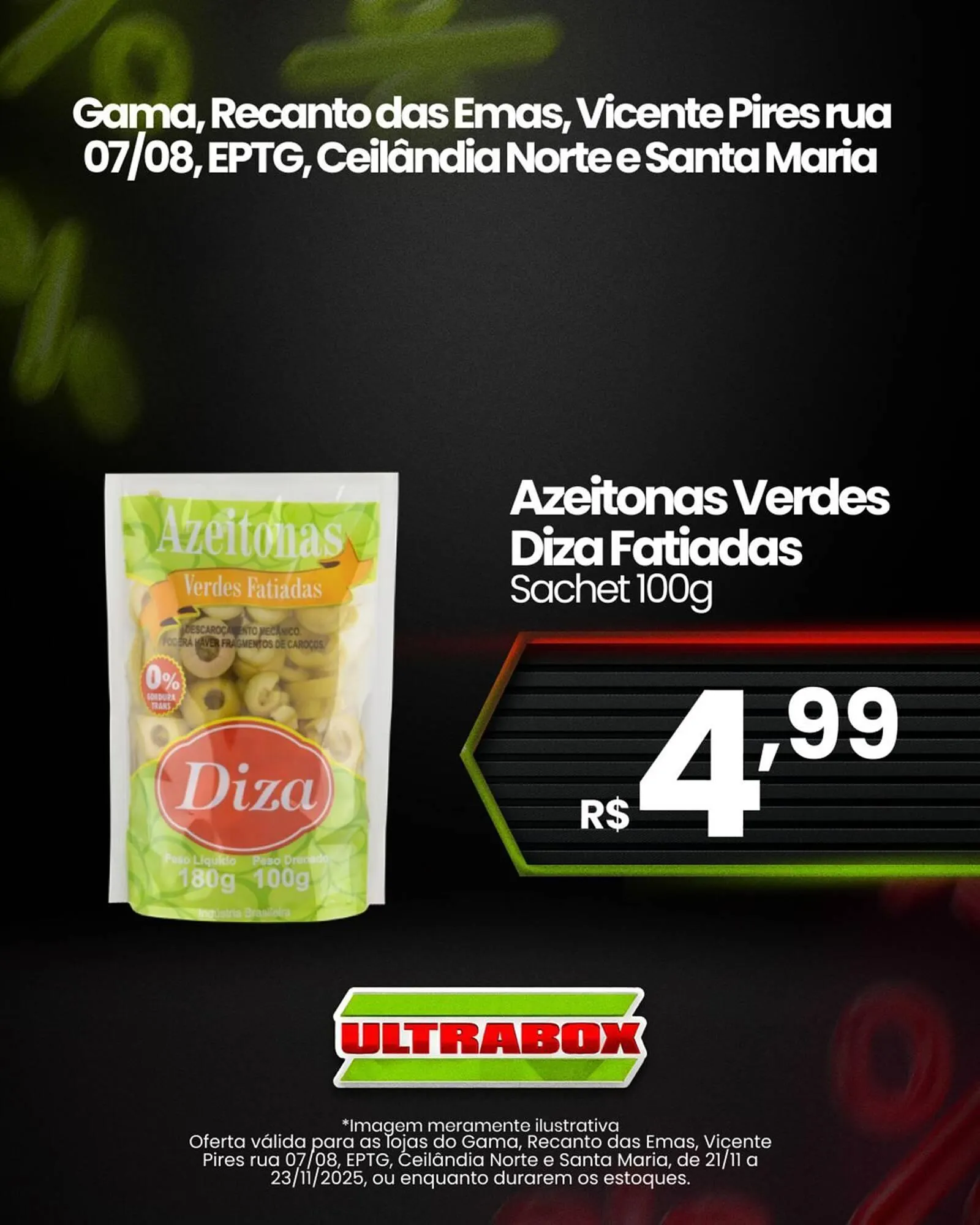 Encarte de Panfleto Ultrabox 21 de novembro até 23 de novembro 2025 - Pagina 1