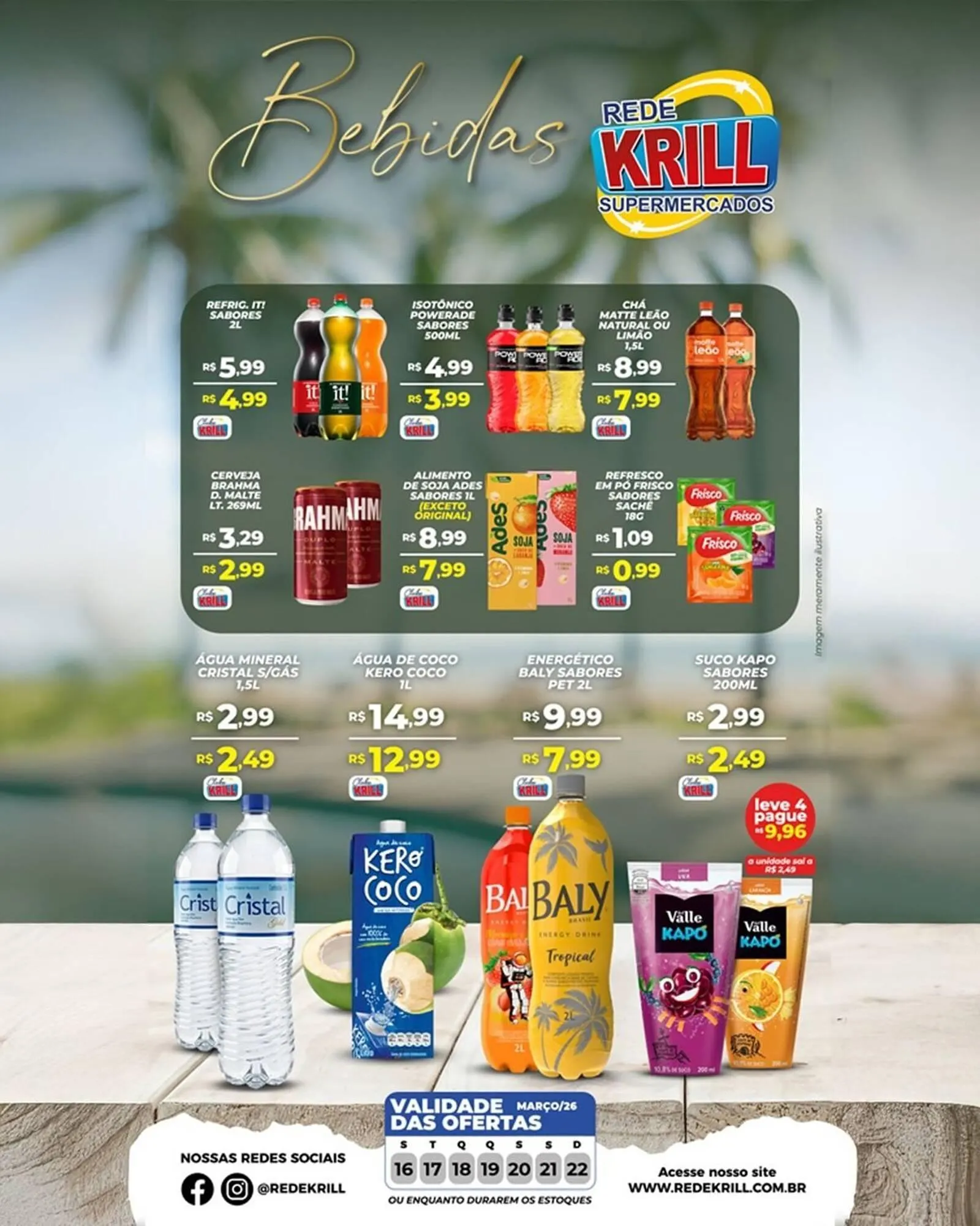 Encarte de Folheto Rede Krill 16 de março até 22 de março 2026 - Pagina 3