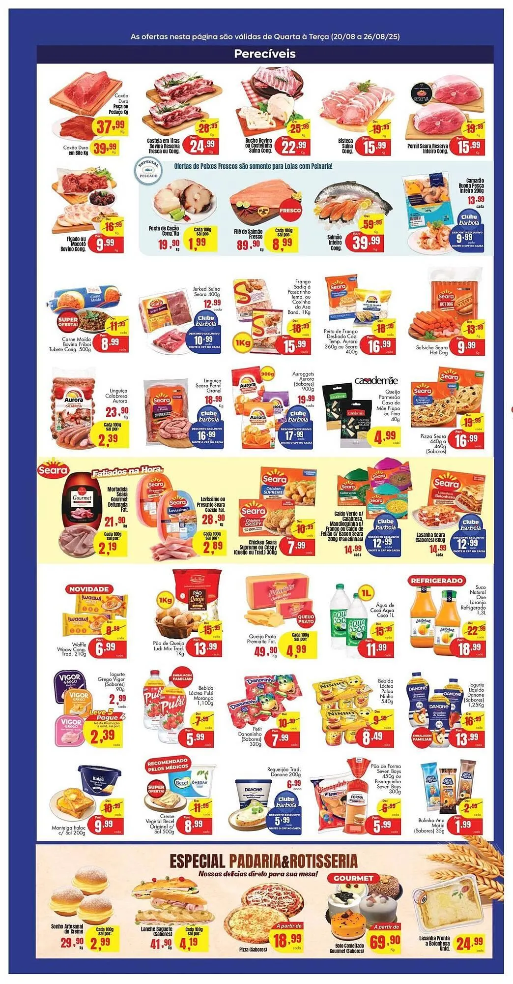 Encarte de Catálogo Barbosa Supermercados 21 de agosto até 26 de agosto 2025 - Pagina 2