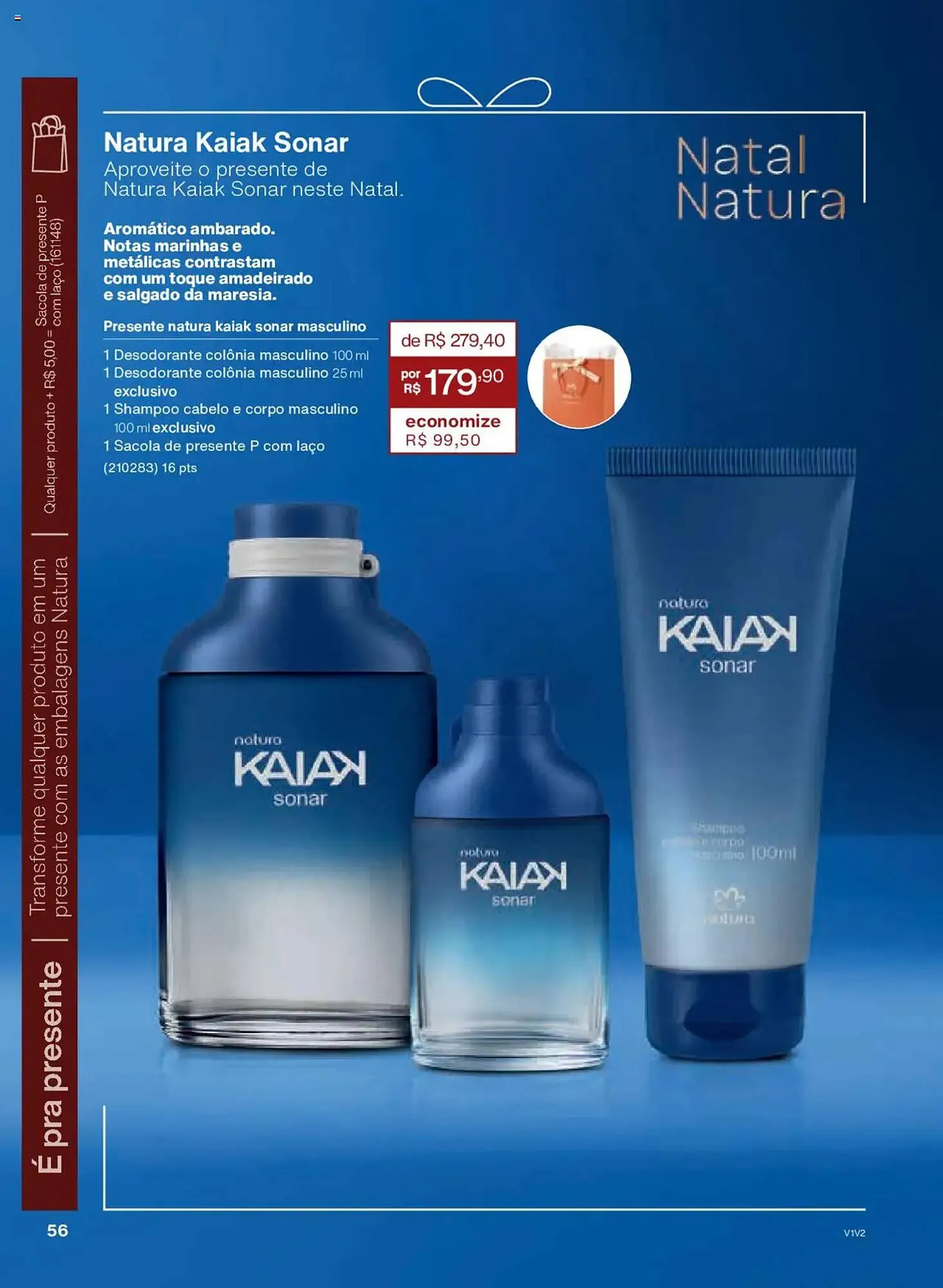 Encarte de Catálogo Natura 14 de outubro até 4 de novembro 2025 - Pagina 56