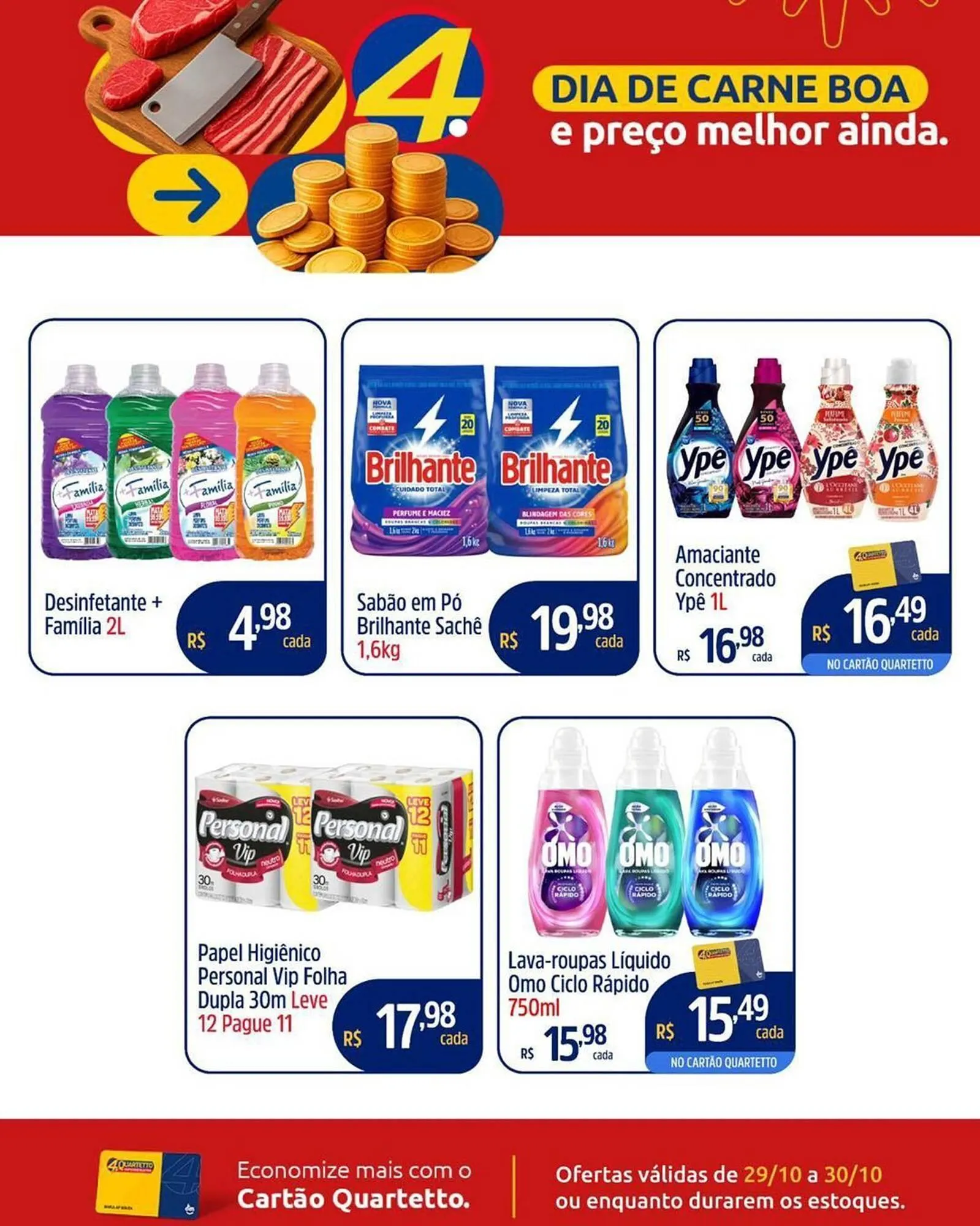 Encarte de Catálogo Quartetto Supermercados 29 de outubro até 30 de outubro 2025 - Pagina 8