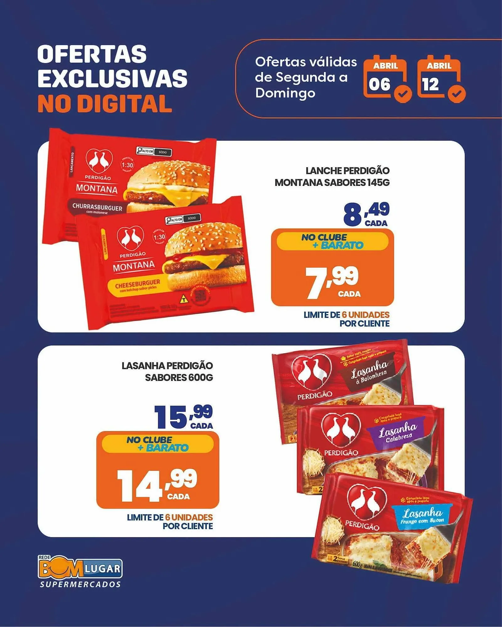 Encarte de Folheto Rede Bom Lugar 6 de abril até 12 de abril 2026 - Pagina 3