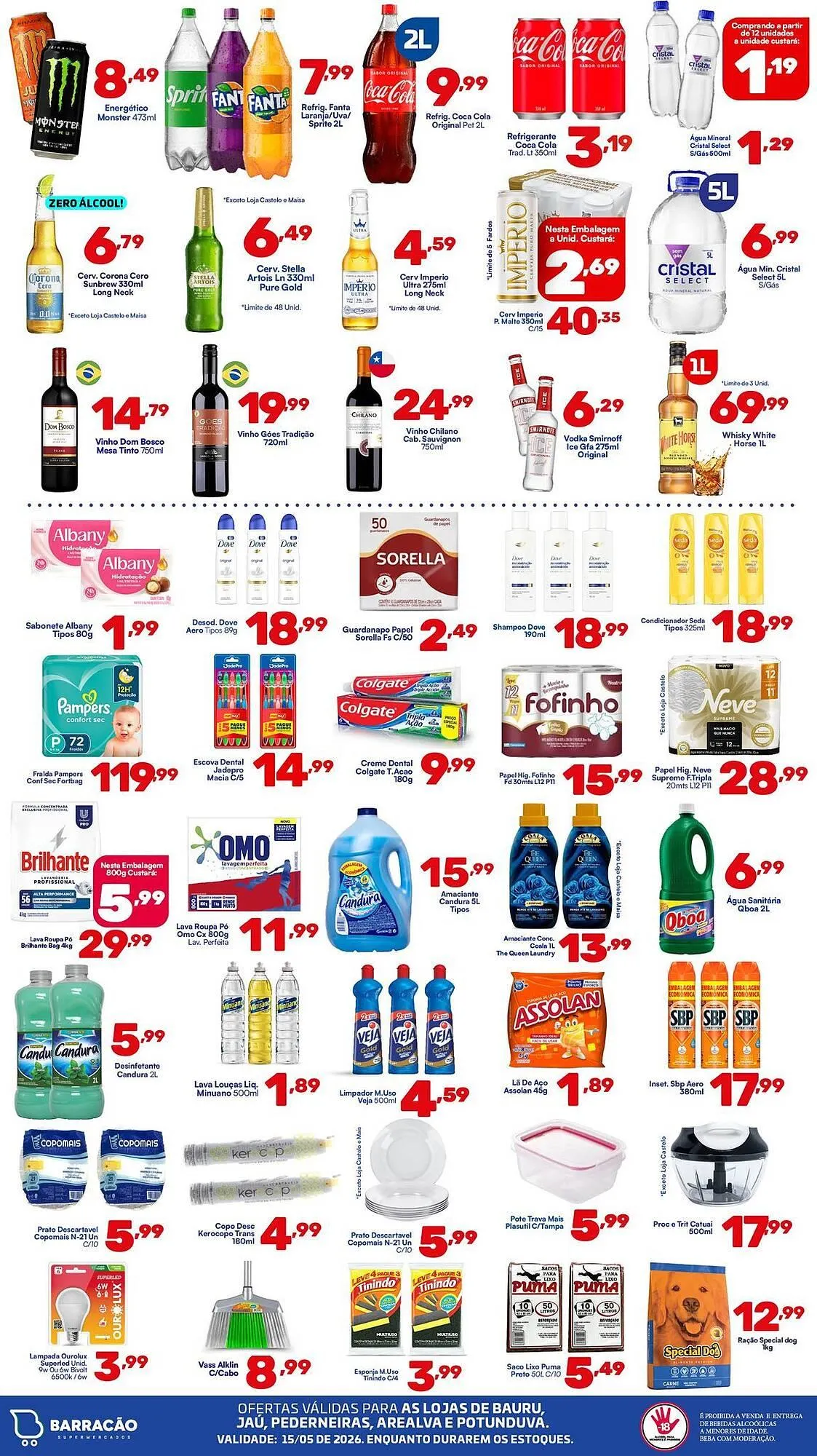 Encarte de Catálogo Barracão Supermercado 15 de maio até 15 de maio 2026 - Pagina 4
