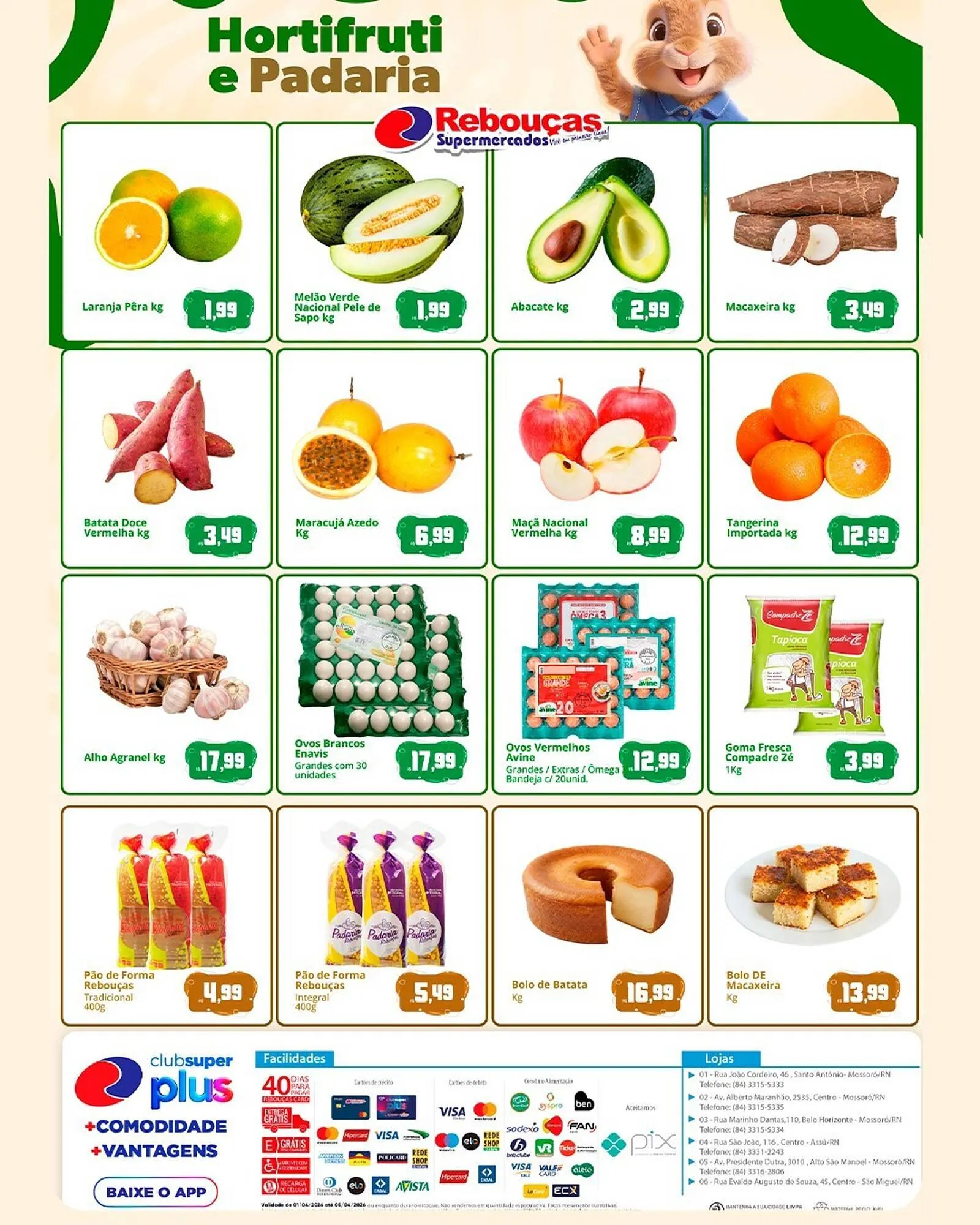 Encarte de Catálogo Rebouças Supermercados 1 de abril até 5 de abril 2026 - Pagina 4