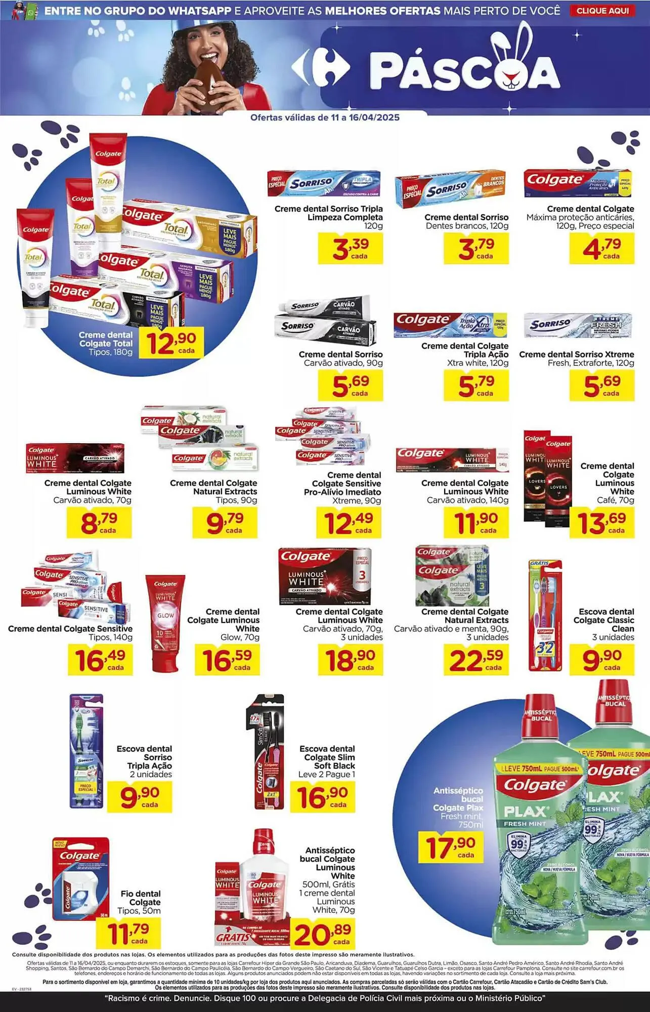 Encarte de Catálogo Carrefour 14 de abril até 16 de abril 2025 - Pagina 10