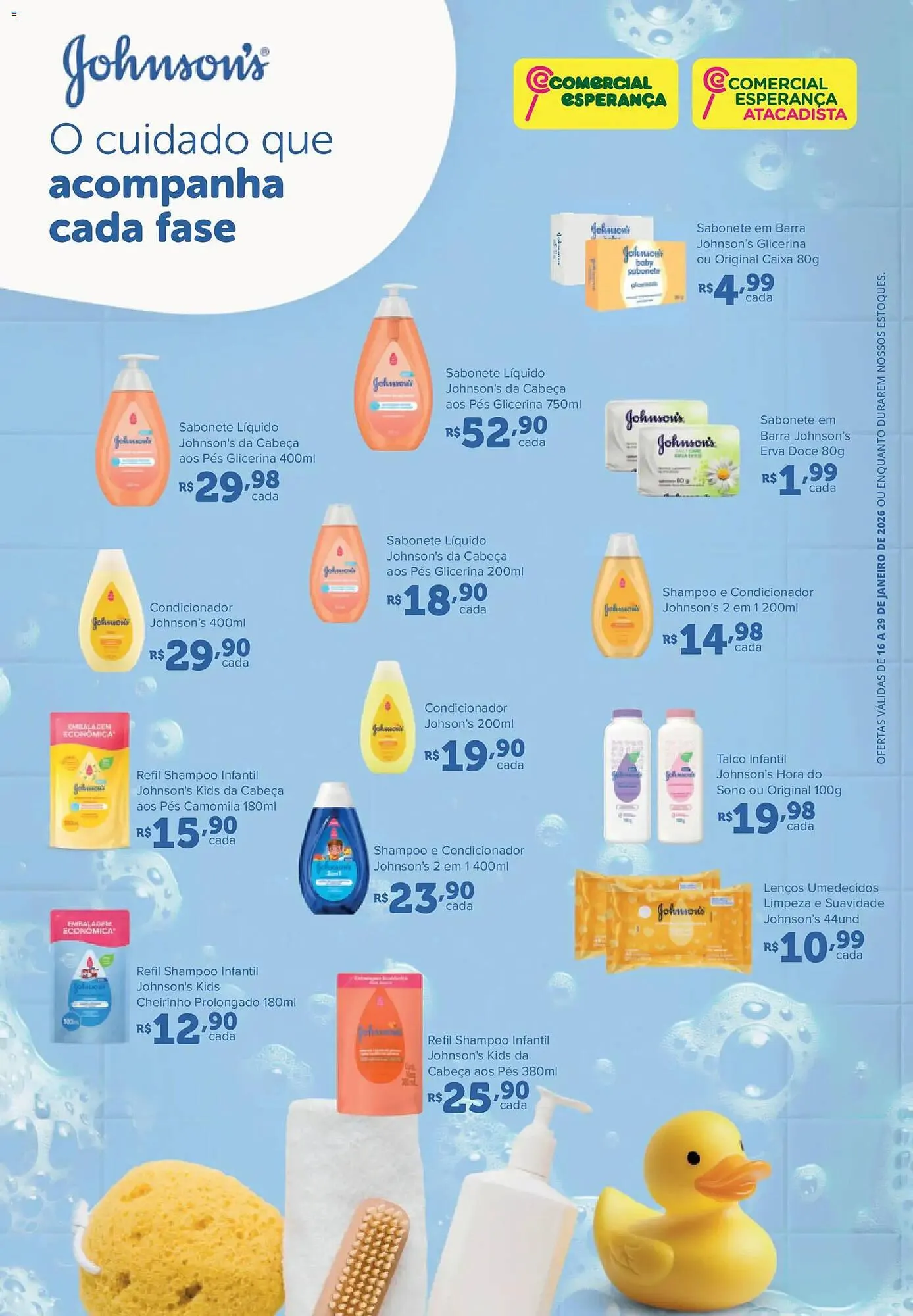 Encarte de Folheto Comercial Esperança 16 de janeiro até 30 de janeiro 2026 - Pagina 1