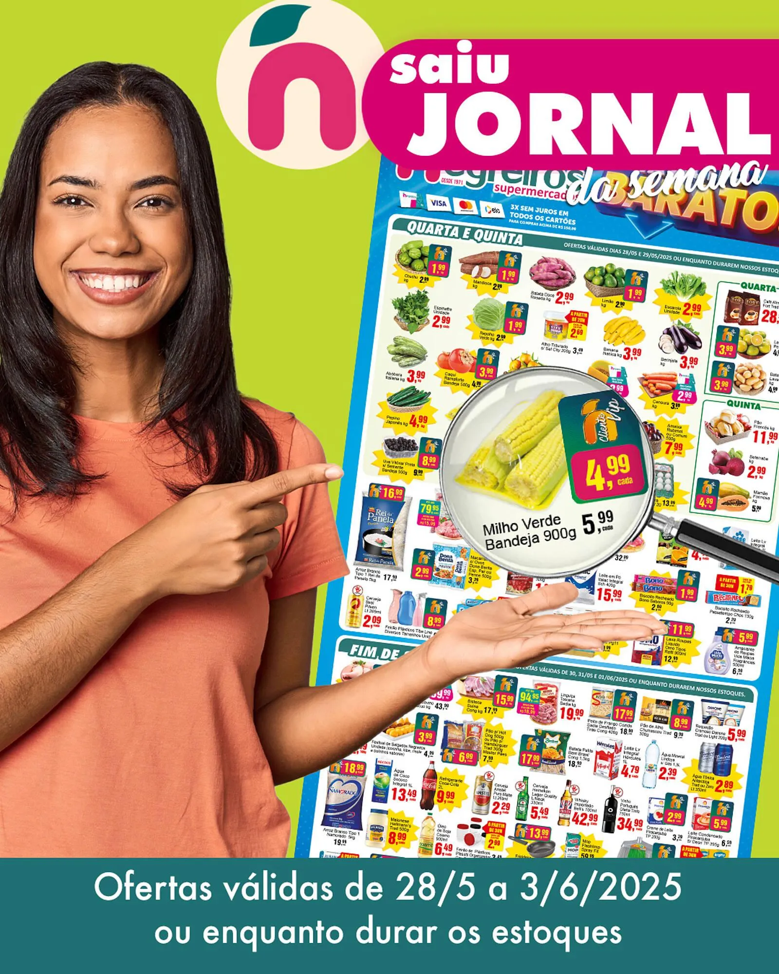 Encarte de Catálogo Negreiros 28 de maio até 3 de junho 2025 - Pagina 1