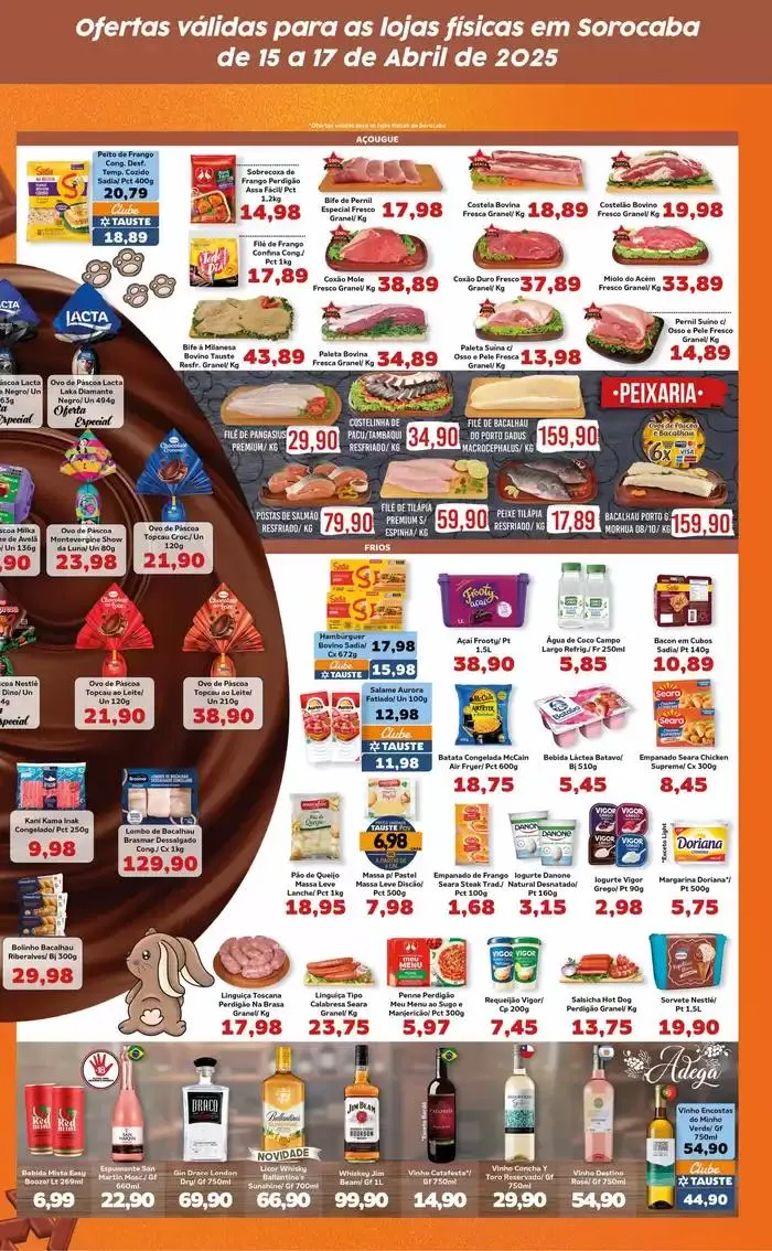 Encarte de Ofertas Tauste Sorocaba 16 de abril até 17 de abril 2025 - Pagina 4