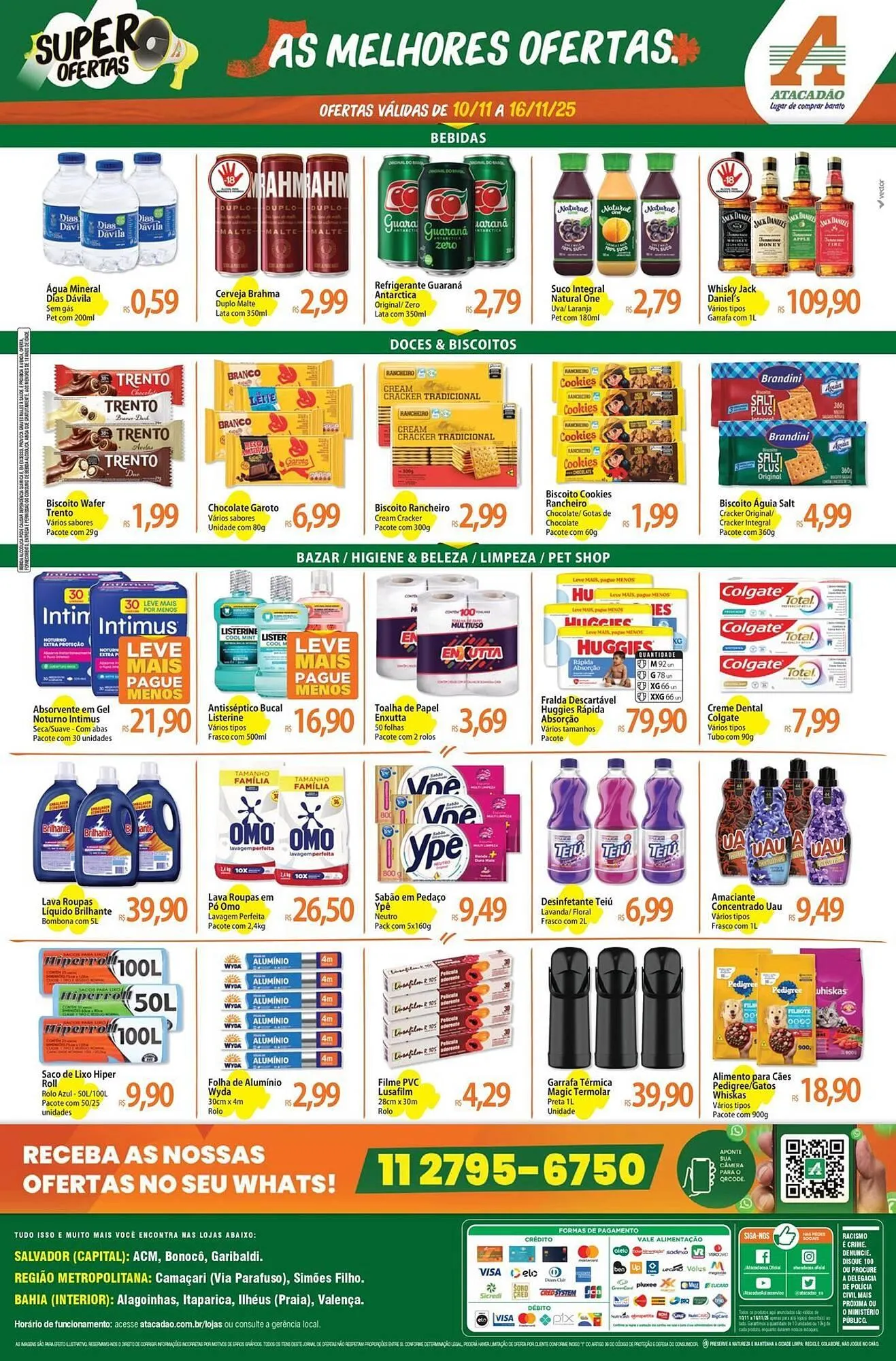 Encarte de Folheto Atacadão 10 de novembro até 16 de novembro 2025 - Pagina 2