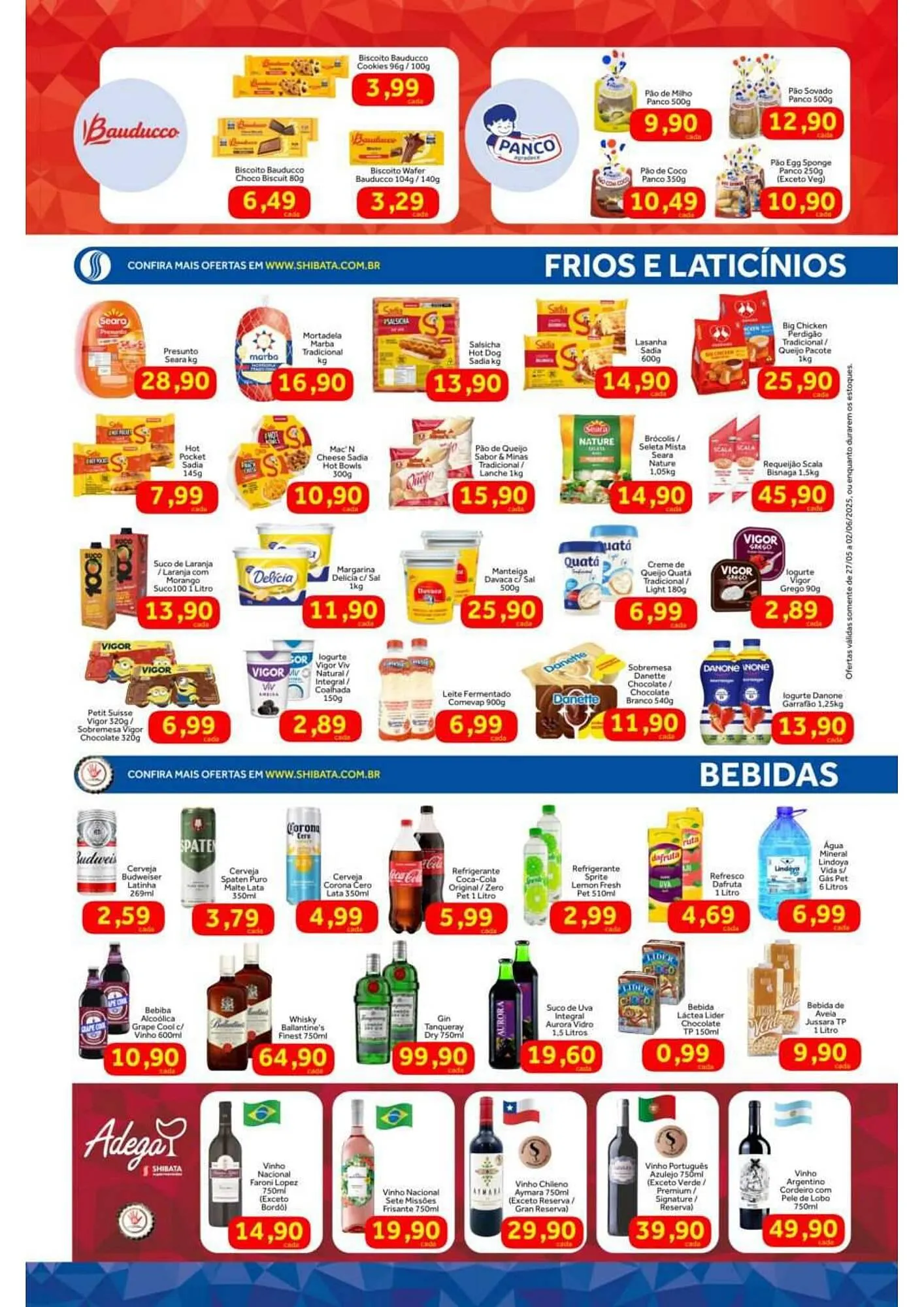 Encarte de Catálogo Shibata Supermercados 27 de maio até 6 de junho 2025 - Pagina 2