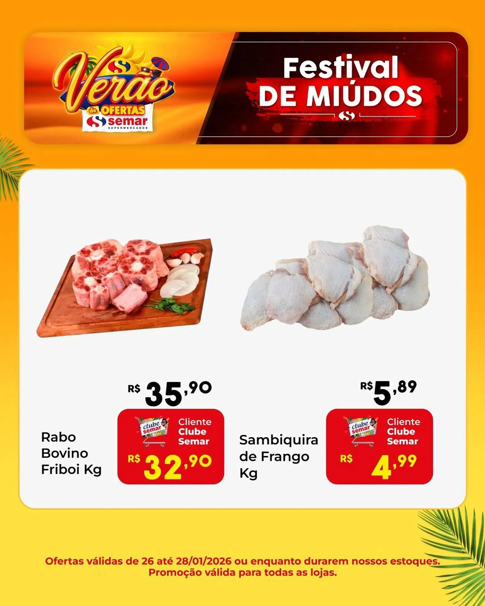 Encarte de Folheto Semar Supermercado 26 de janeiro até 28 de janeiro 2026 - Pagina 5