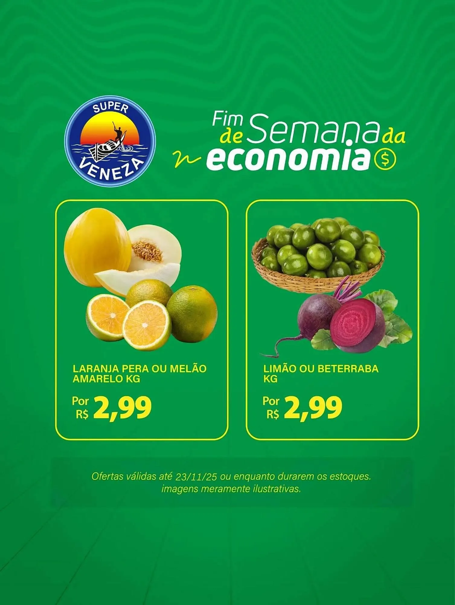 Encarte de Catálogo Super Veneza 22 de novembro até 23 de novembro 2025 - Pagina 1