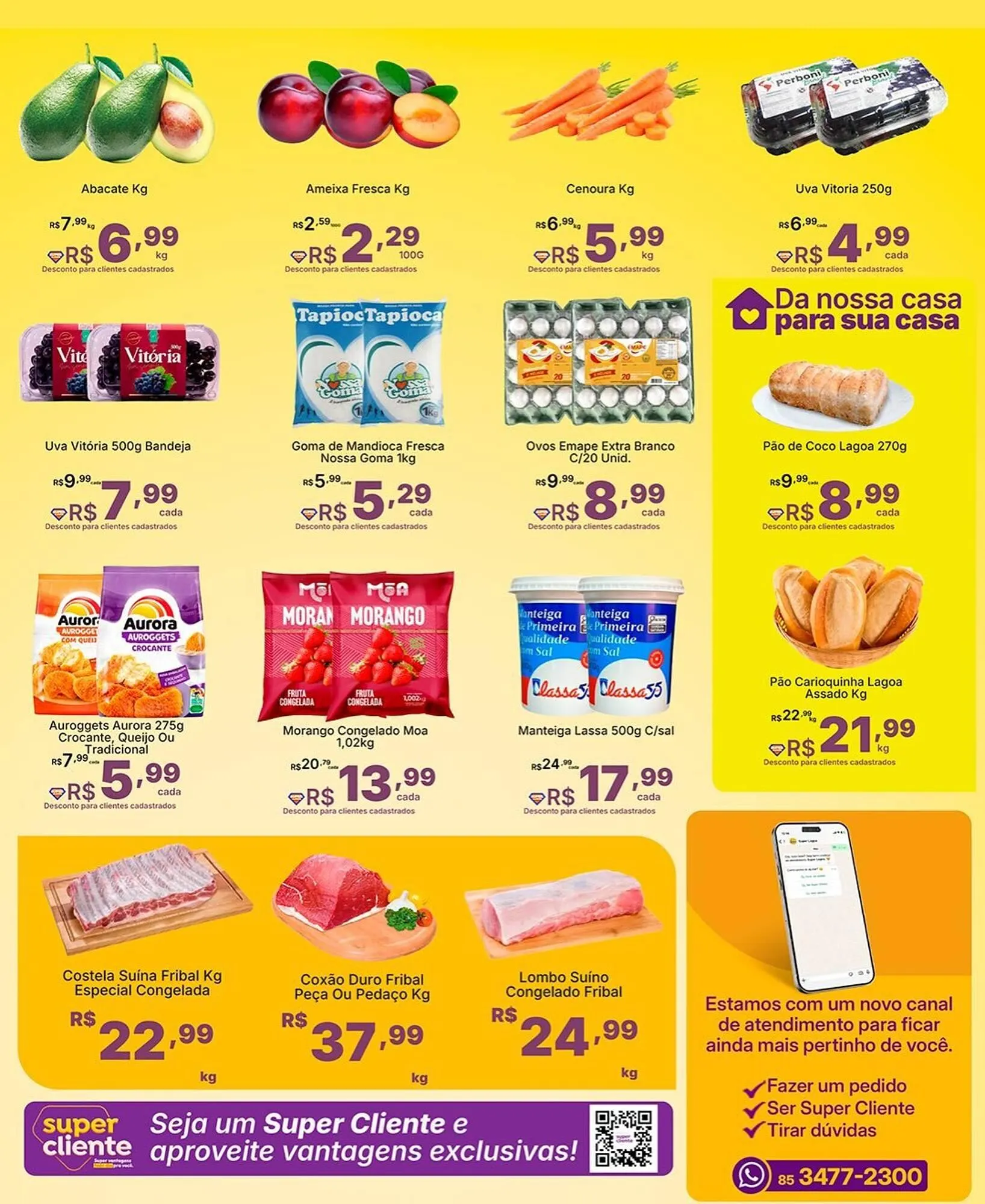 Encarte de Encarte Super Lagoa 18 de janeiro até 20 de janeiro 2026 - Pagina 3