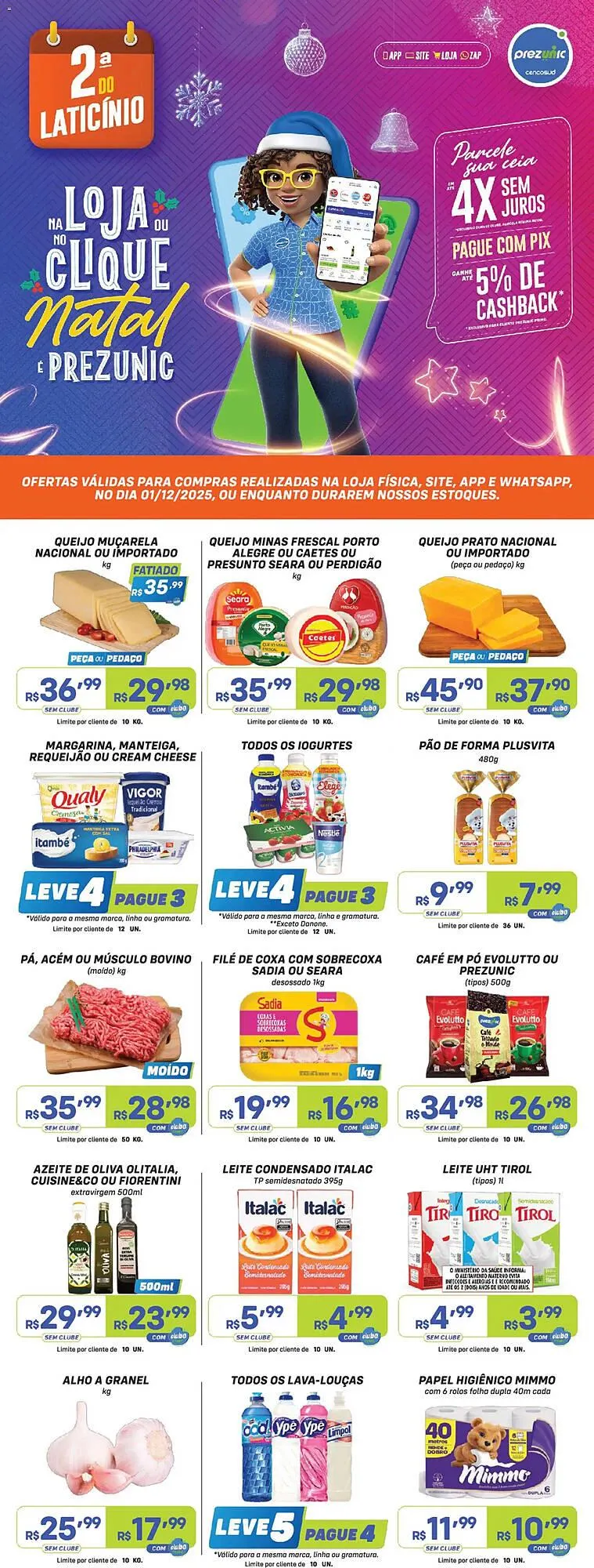 Encarte Prezunic - 1