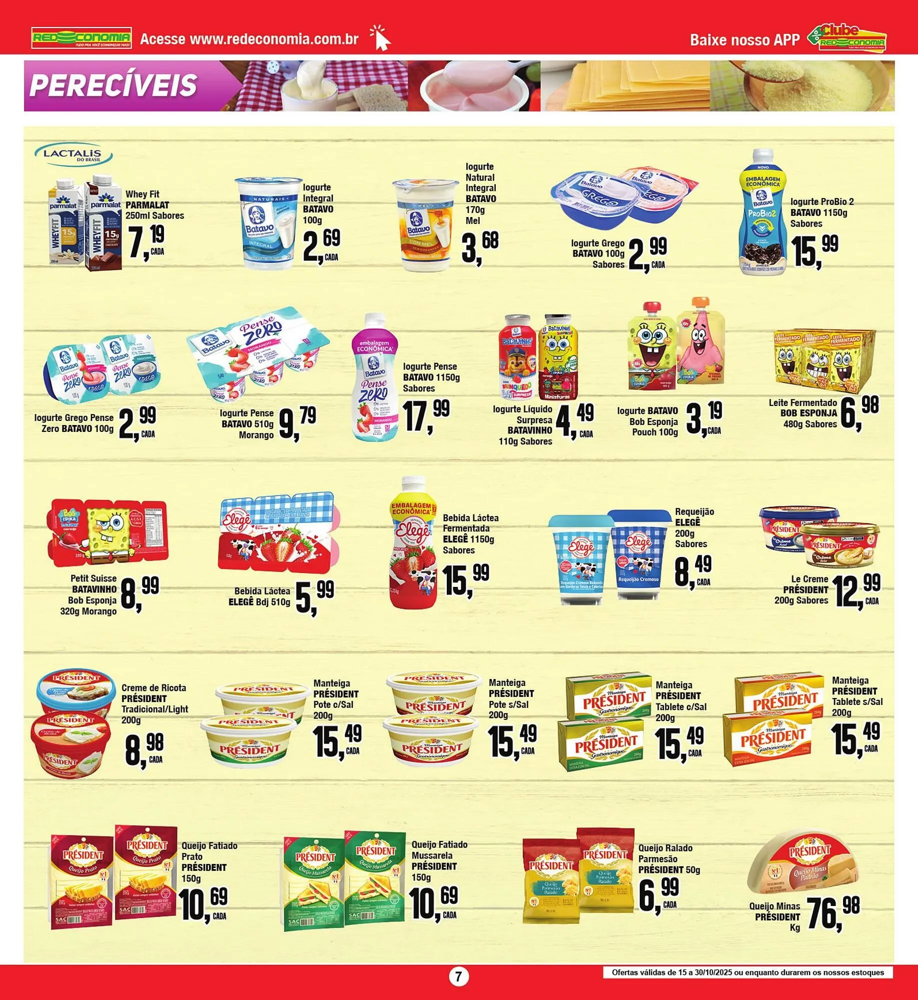 Encarte de Encarte Rede Economia 15 de outubro até 30 de outubro 2025 - Pagina 7