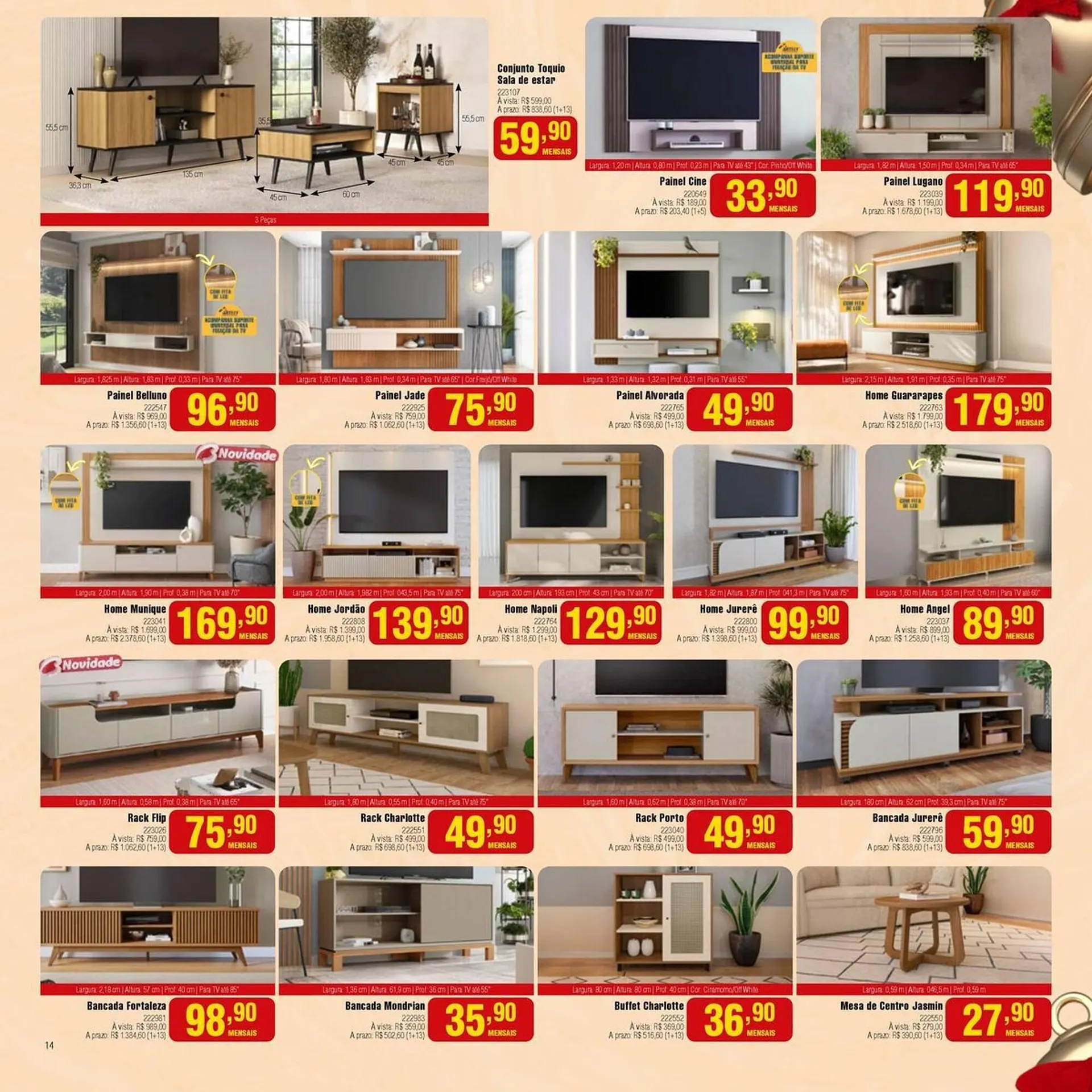 Encarte de Catálogo Berlanda 3 de dezembro até 31 de dezembro 2025 - Pagina 14