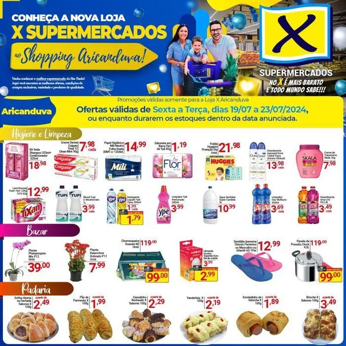 Encarte de Encarte X Supermercados 19 de julho até 23 de julho 2024 - Pagina 2