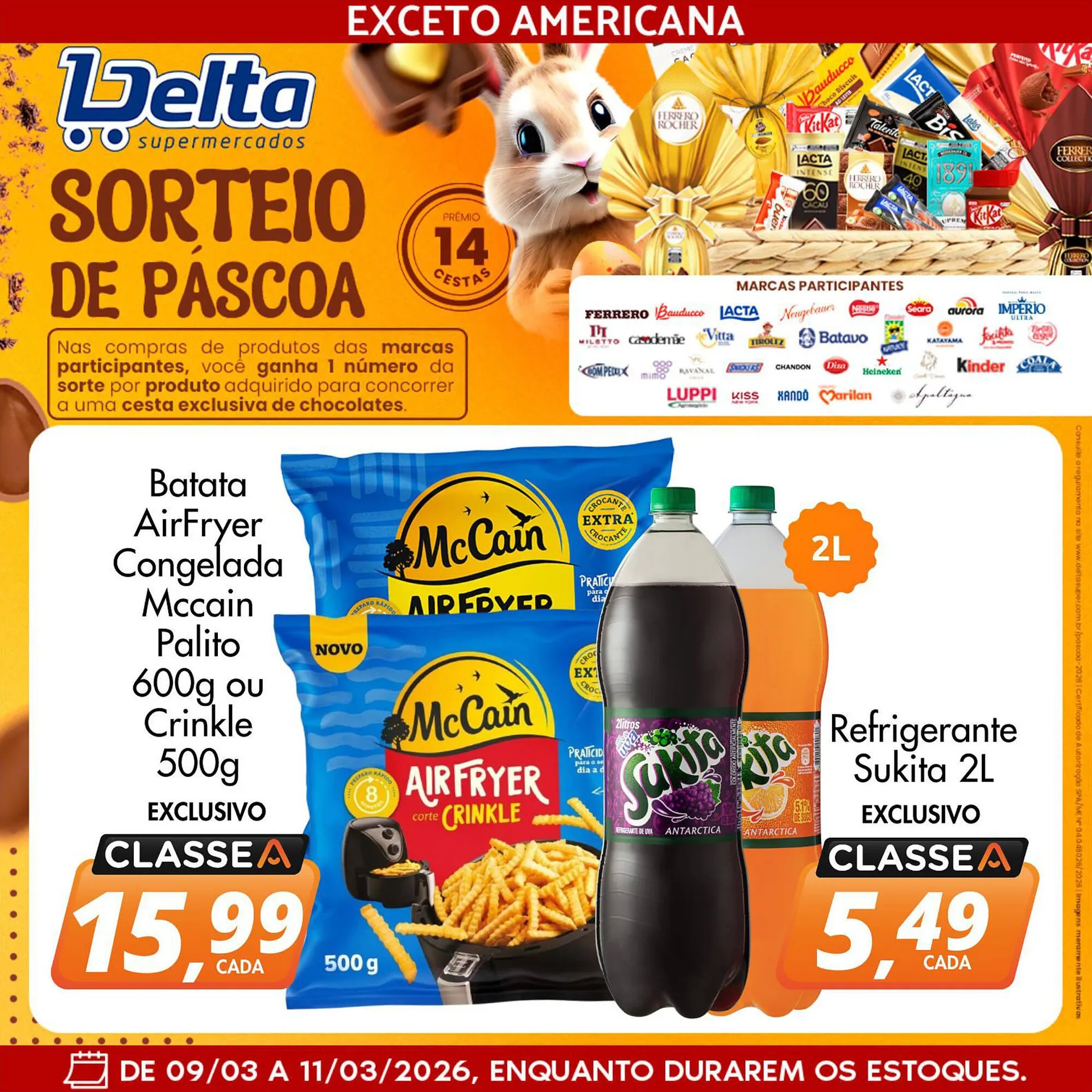 Encarte de Catálogo Delta Supermercados 9 de março até 11 de março 2026 - Pagina 3