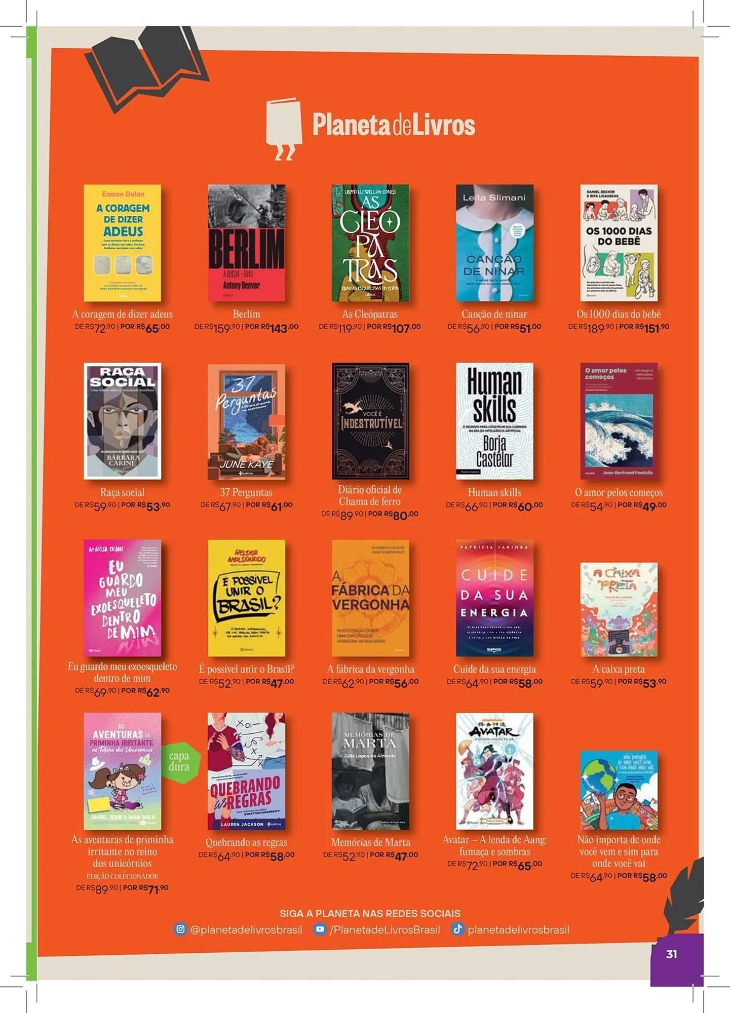 Encarte de Catálogo Livraria Leitura 2 de março até 31 de março 2026 - Pagina 31