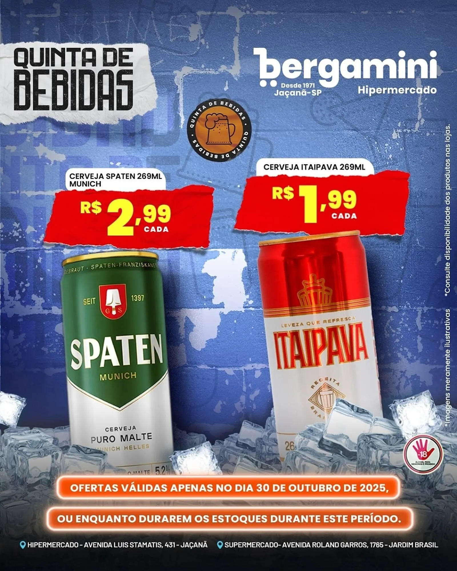 Encarte de Catálogo Supermercado Bergamini 29 de outubro até 30 de outubro 2025 - Pagina 3