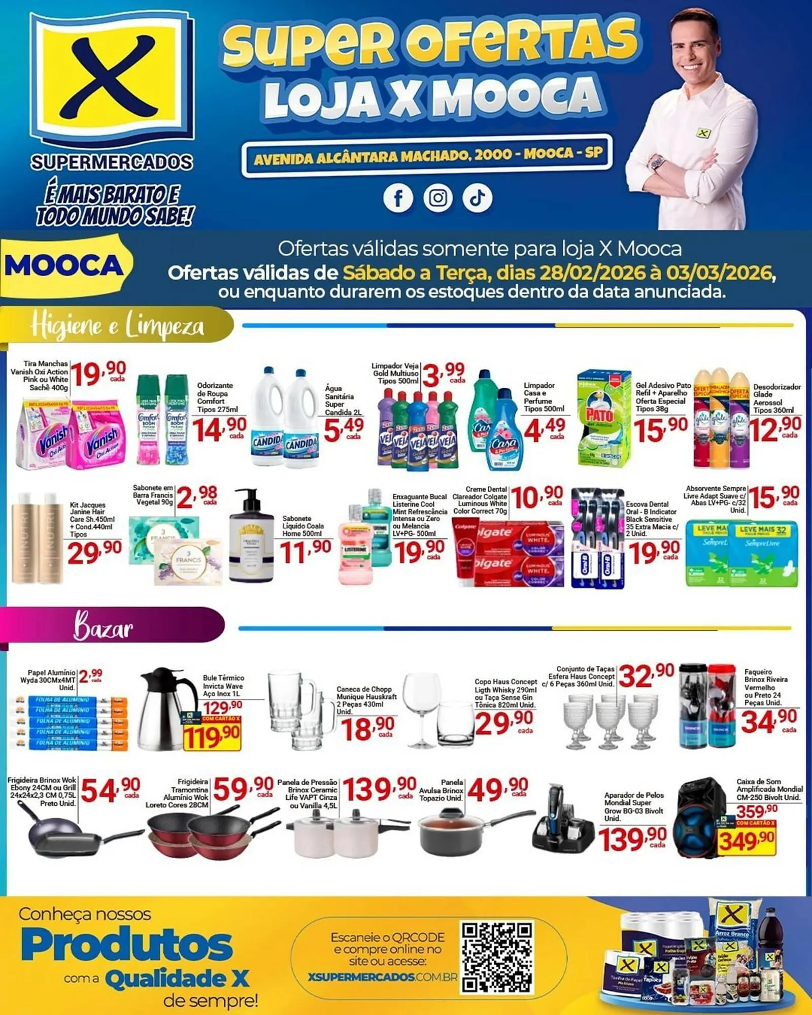 Encarte de Folheto X Supermercados 28 de fevereiro até 3 de março 2026 - Pagina 3