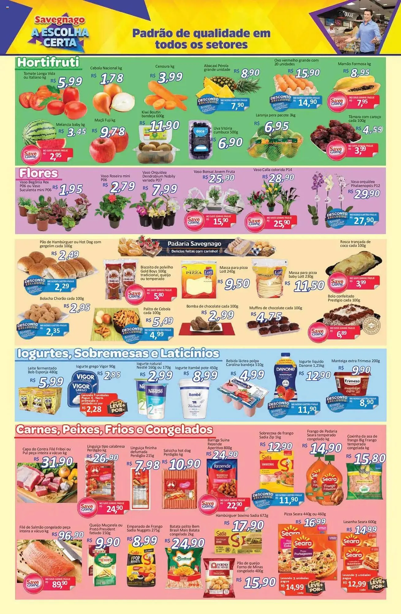 Encarte de Catálogo Supermercados Savegnago 18 de setembro até 21 de setembro 2025 - Pagina 2