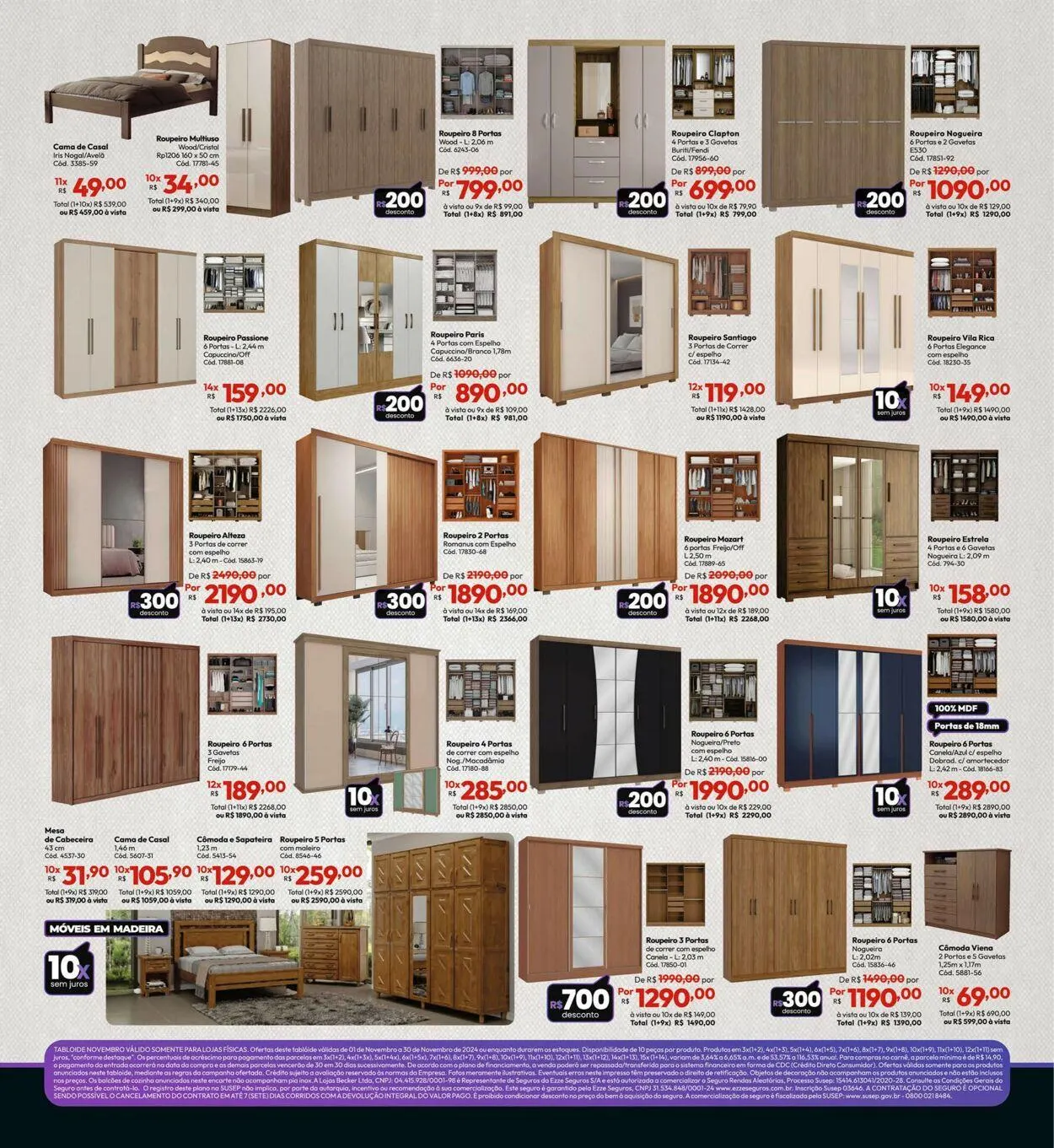 Encarte de Lojas Becker 1 de novembro até 30 de novembro 2024 - Pagina 7