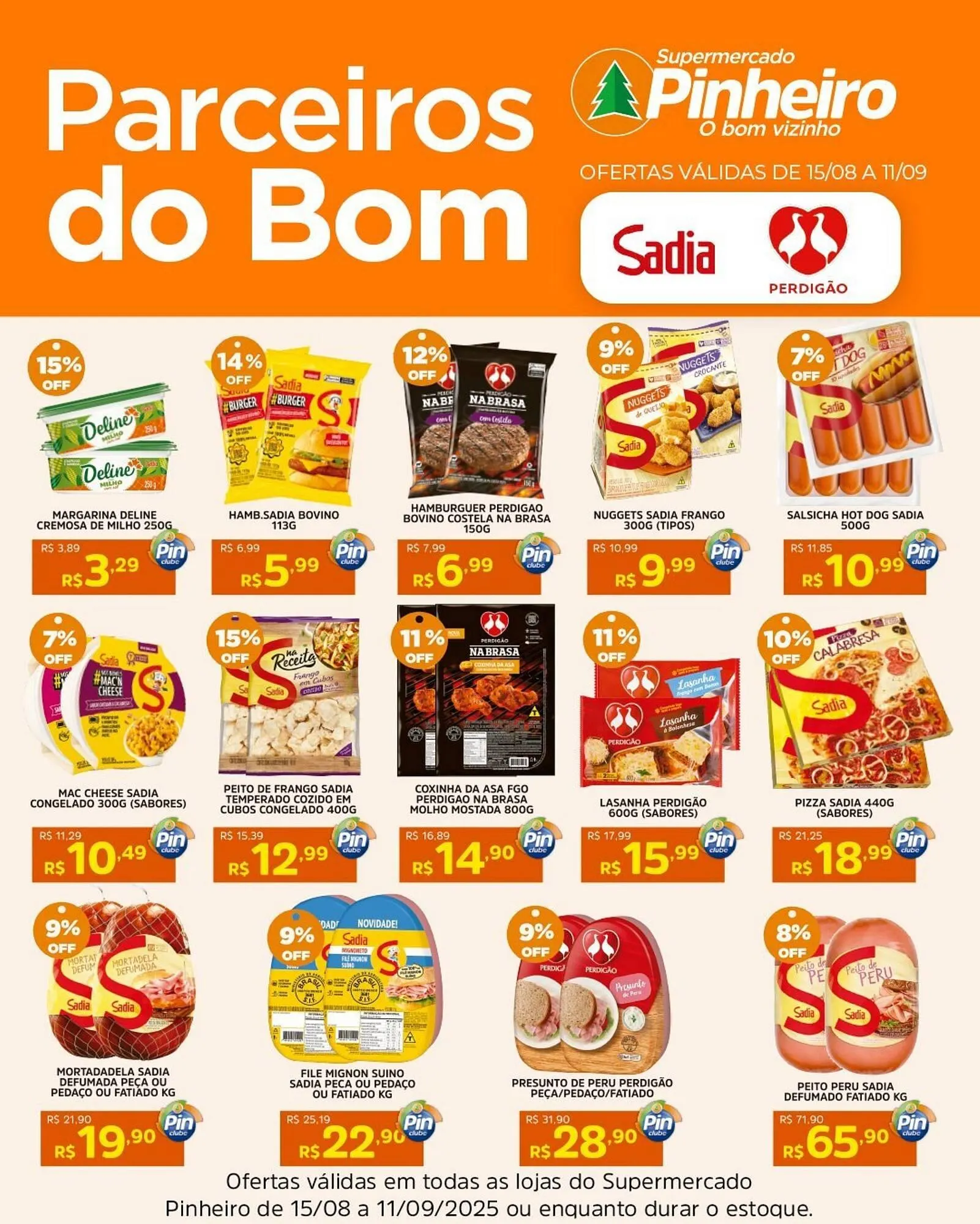 Encarte de Catálogo Pinheiro Supermercado 15 de agosto até 11 de setembro 2025 - Pagina 2
