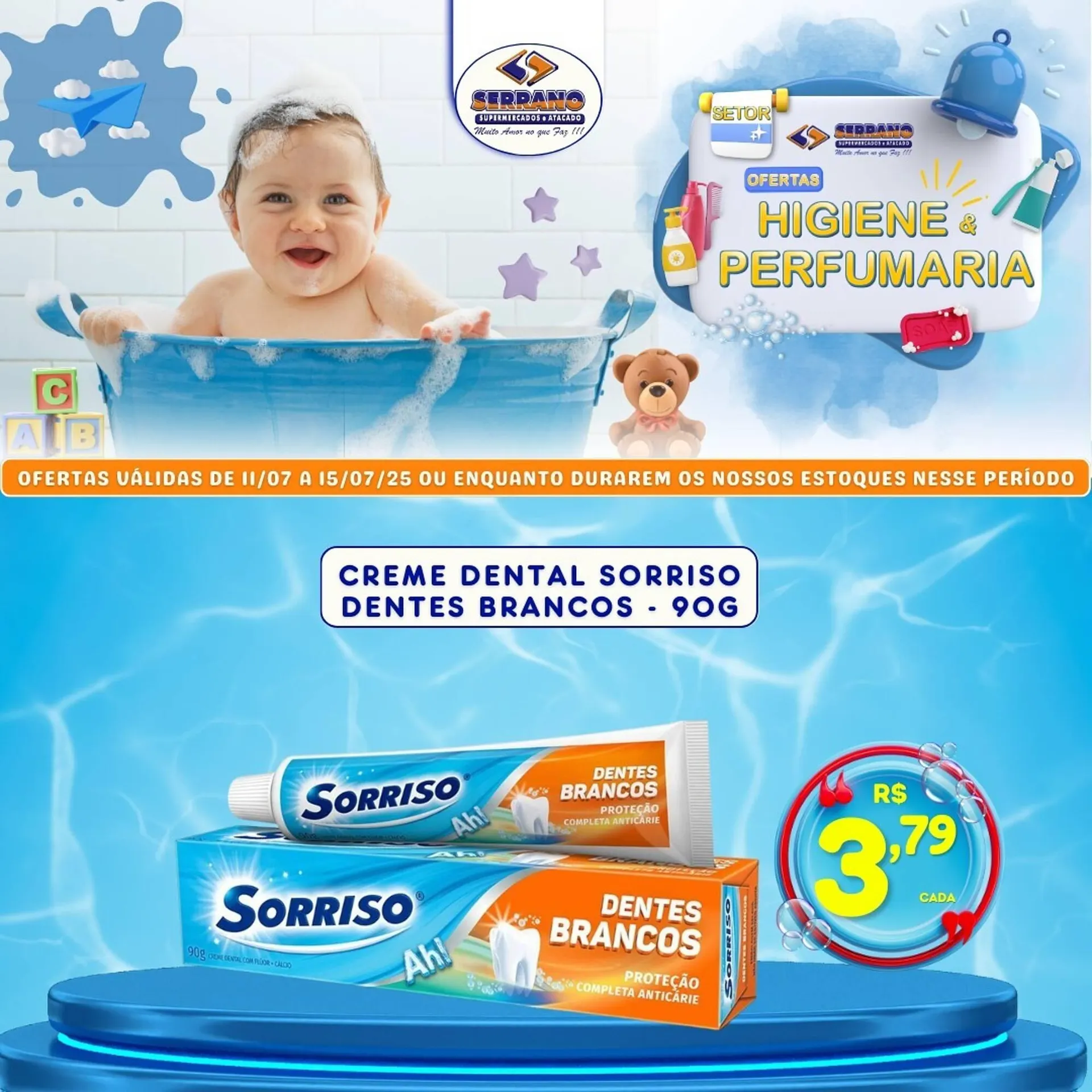 Encarte de Catálogo Serrano Supermercado 14 de julho até 15 de julho 2025 - Pagina 2