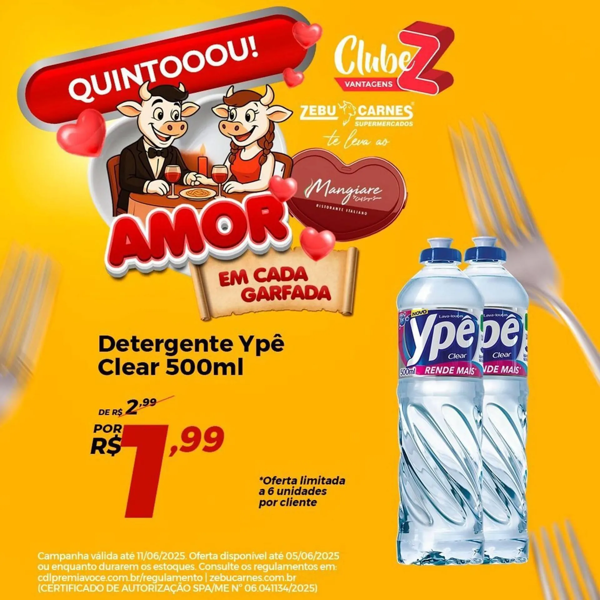 Encarte de Catálogo Zebu Carnes Supermercados 4 de junho até 11 de junho 2025 - Pagina 5