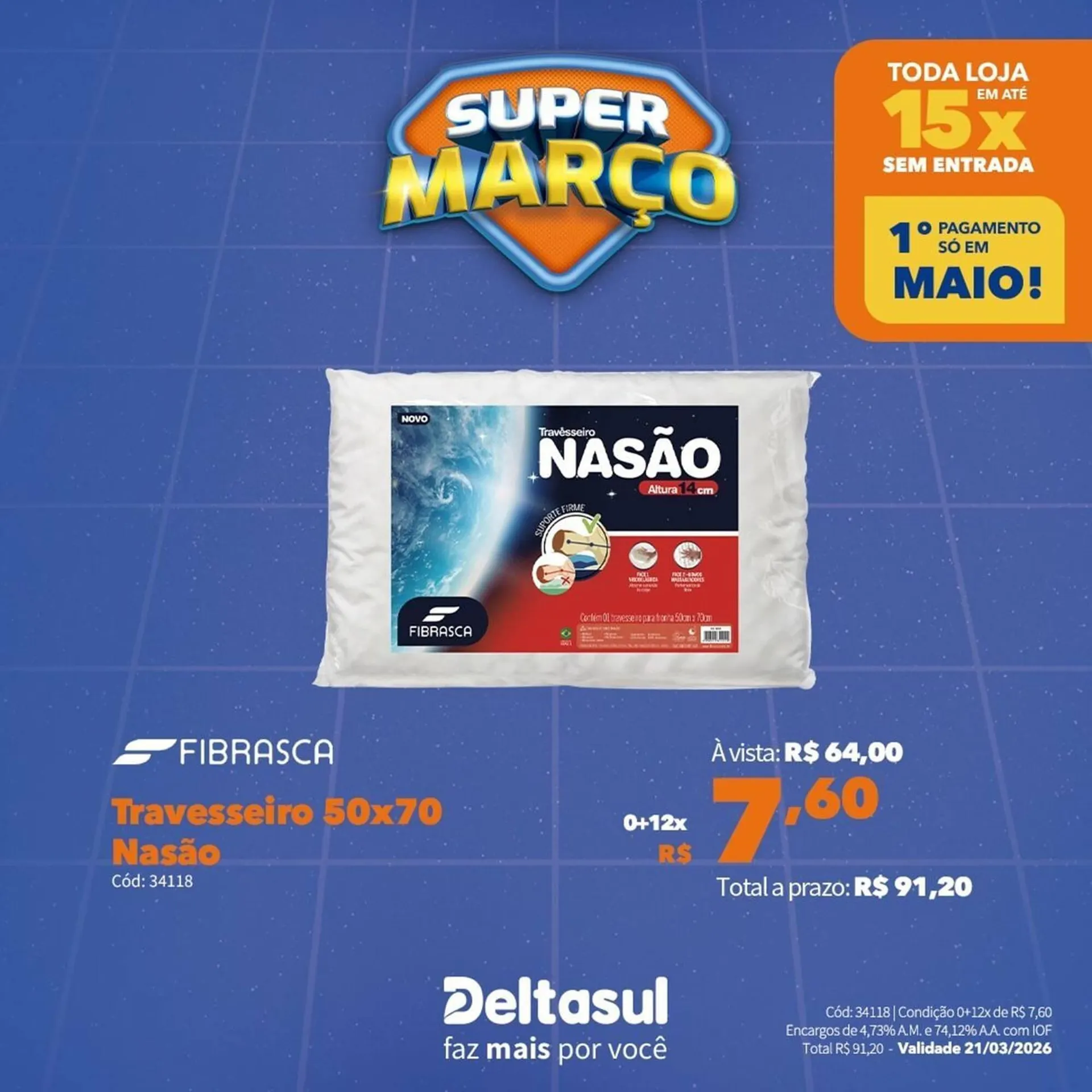 Encarte de Folheto Deltasul 5 de março até 21 de março 2026 - Pagina 1