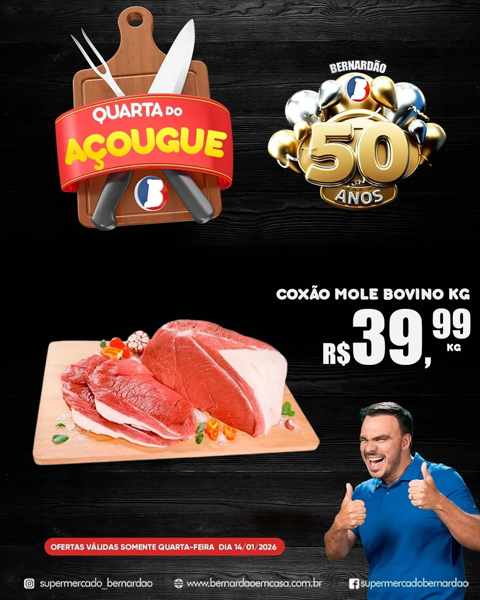 Encarte de Catálogo Supermercado Bernardão 14 de janeiro até 14 de janeiro 2026 - Pagina 5