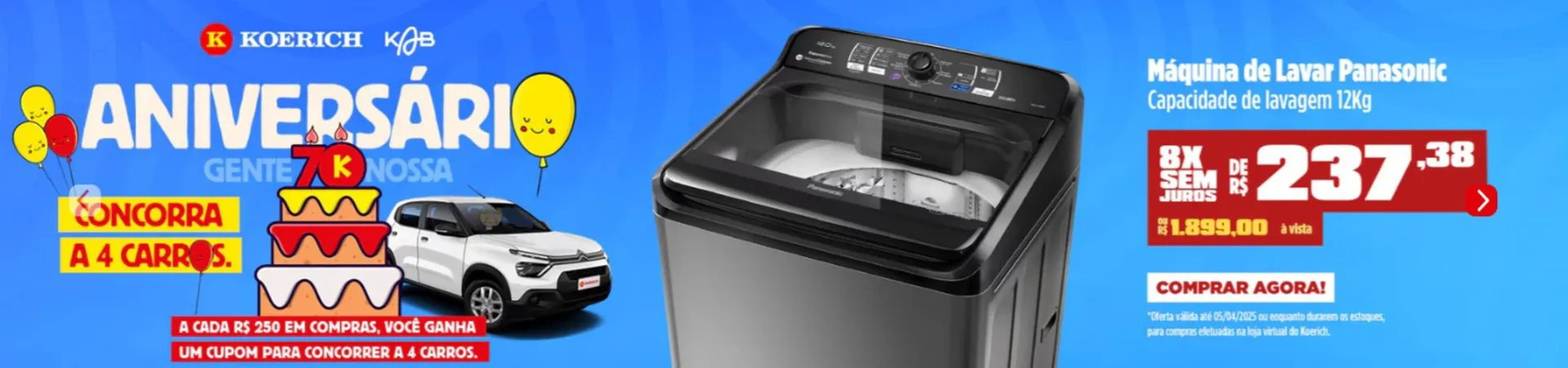 Encarte de Catálogo Lojas Koerich 4 de abril até 4 de maio 2025 - Pagina 5