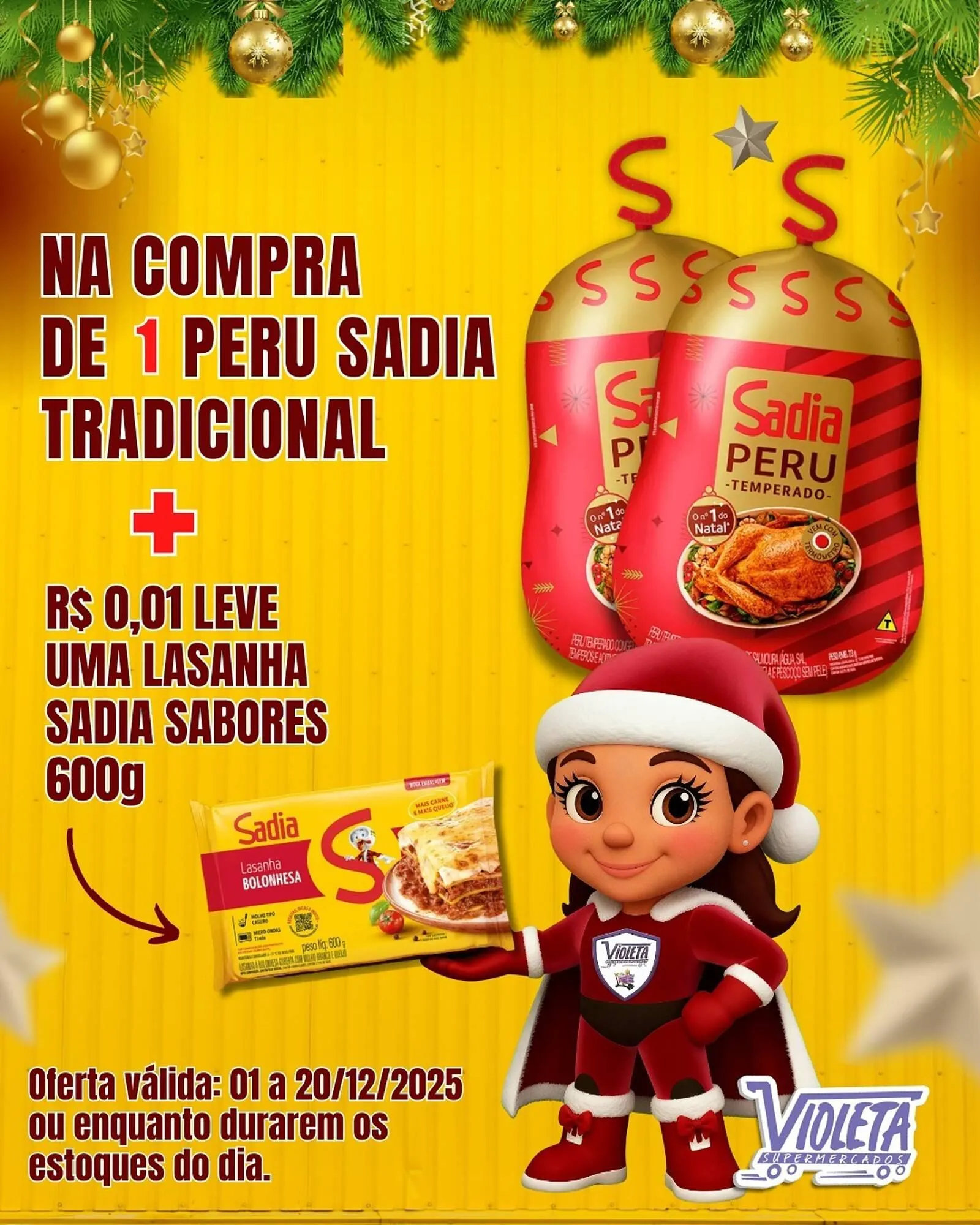 Encarte de Catálogo Violeta Supermercados 3 de dezembro até 20 de dezembro 2025 - Pagina 2