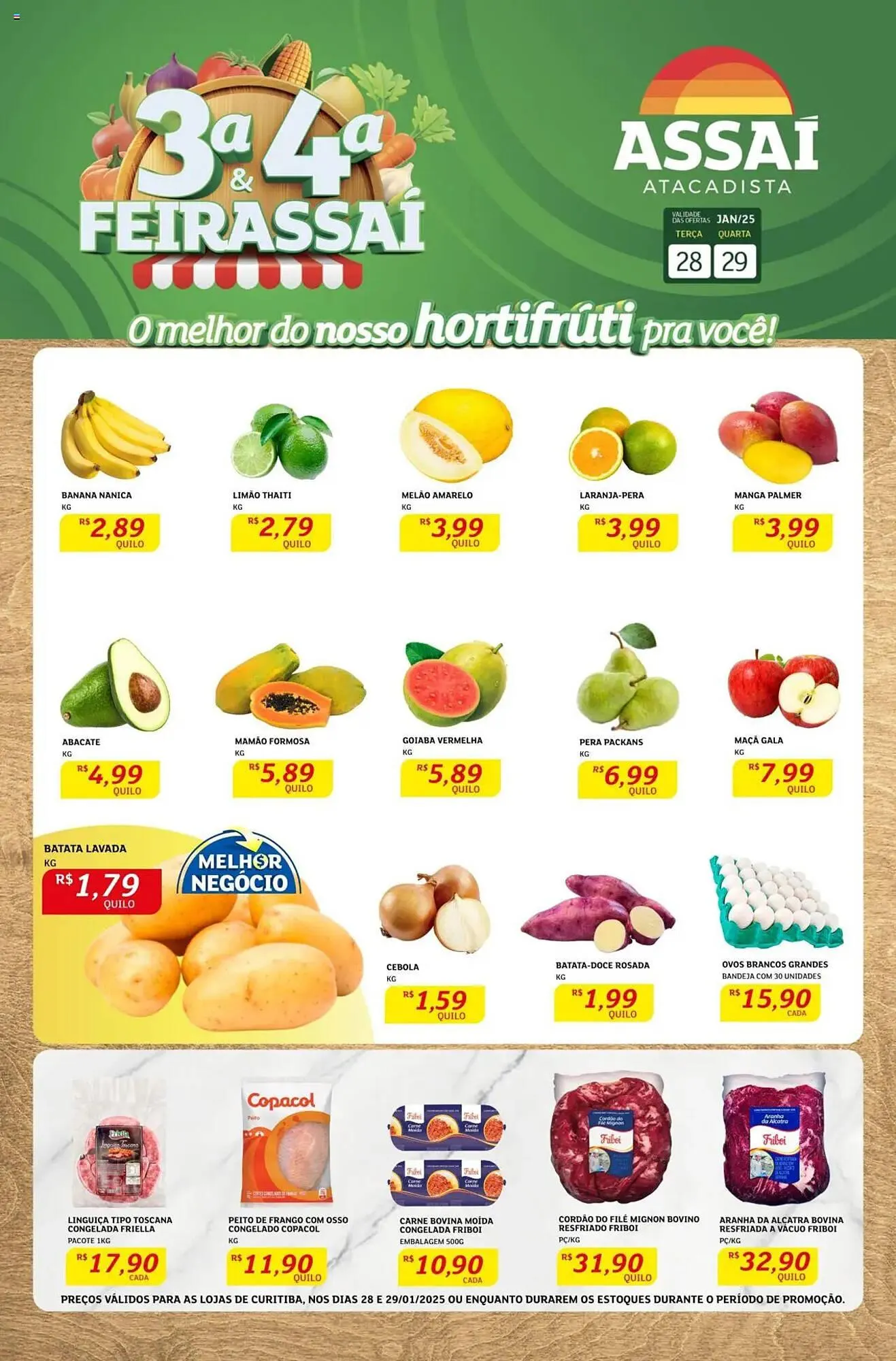 Encarte de Catálogo Assaí Atacadista 28 de janeiro até 29 de janeiro 2025 - Pagina 1