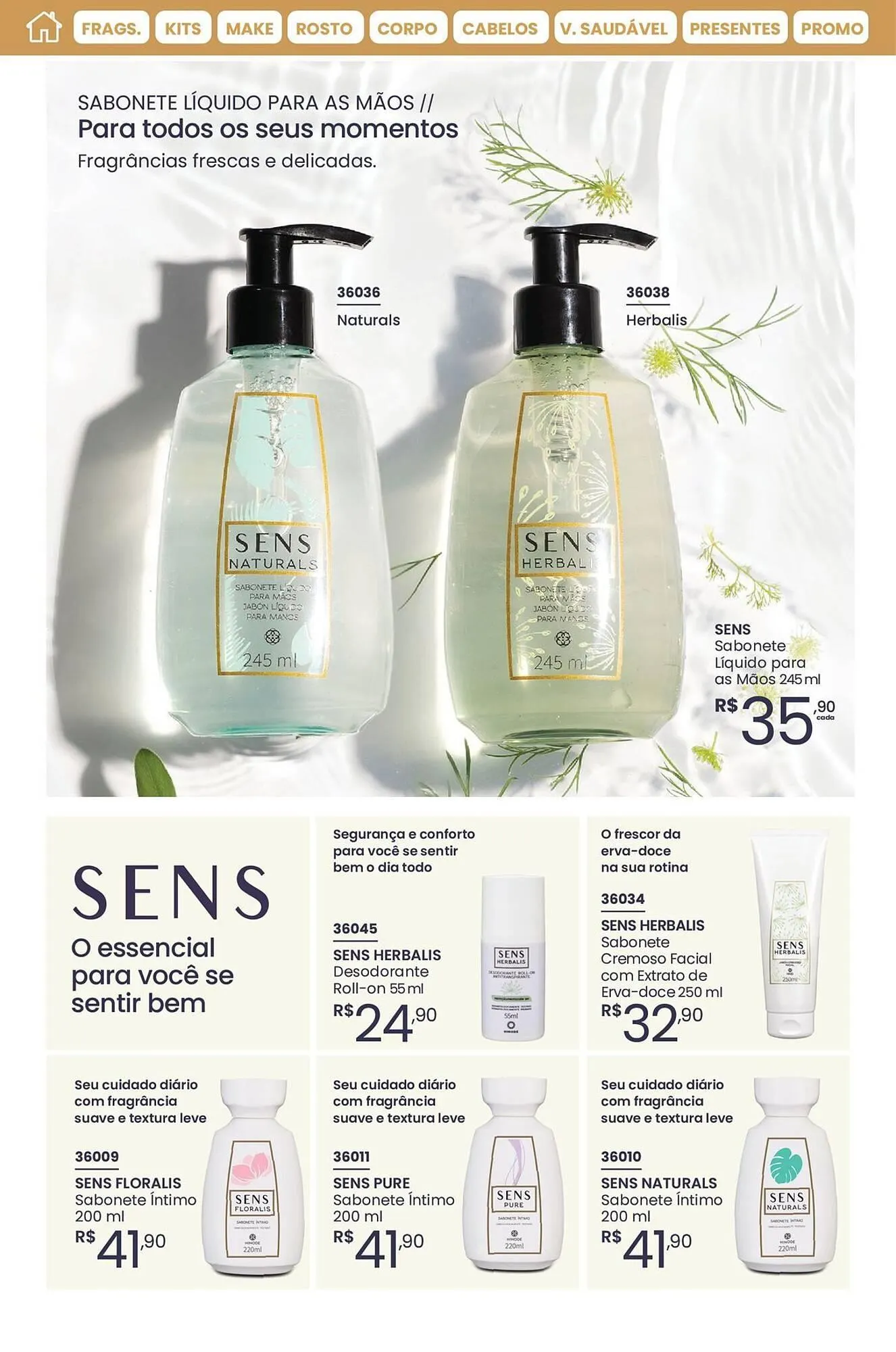 Encarte de Catálogo Hinode 1 de dezembro até 31 de dezembro 2025 - Pagina 58