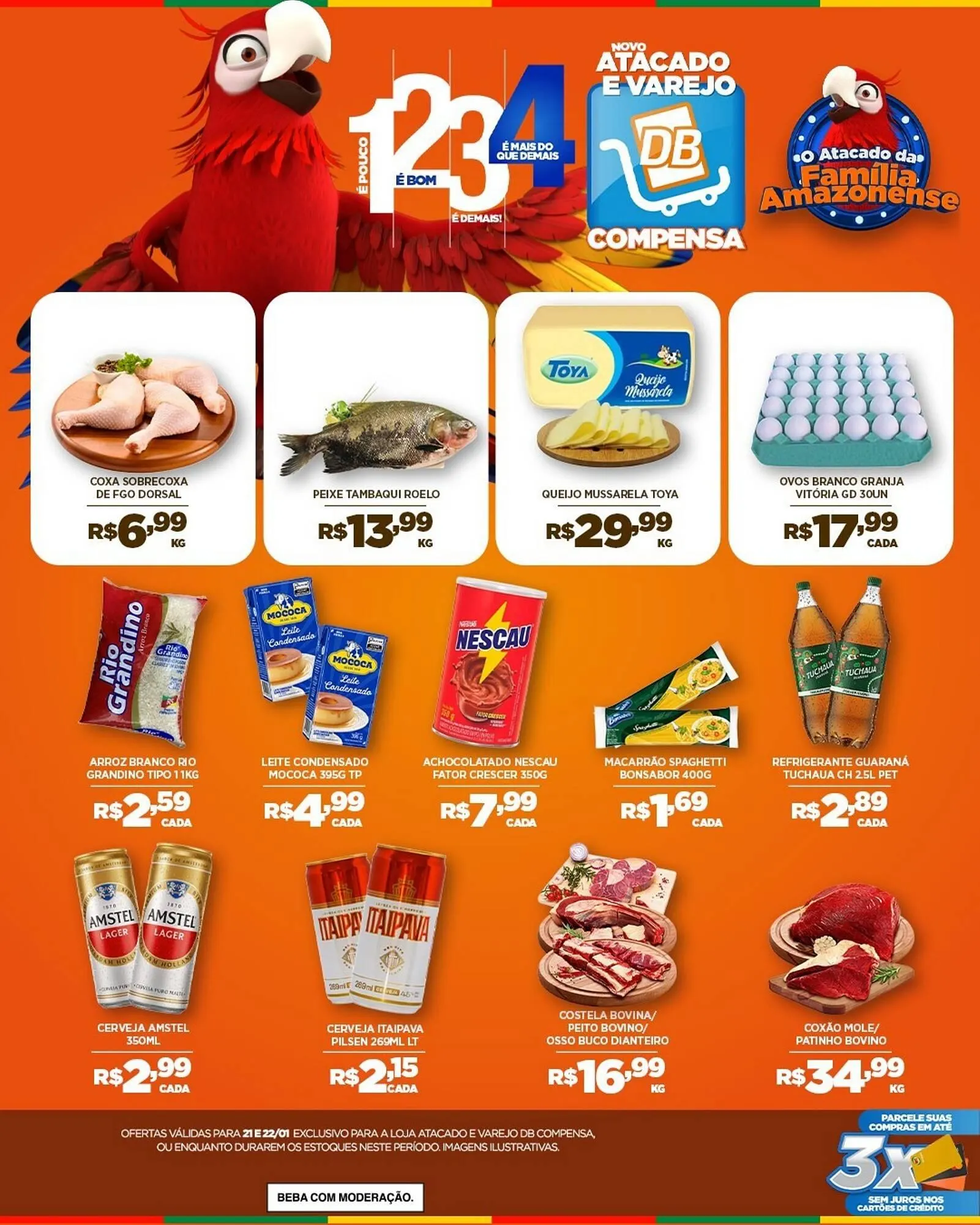 Encarte de Catálogo DB Supermercados 21 de janeiro até 22 de janeiro 2026 - Pagina 2
